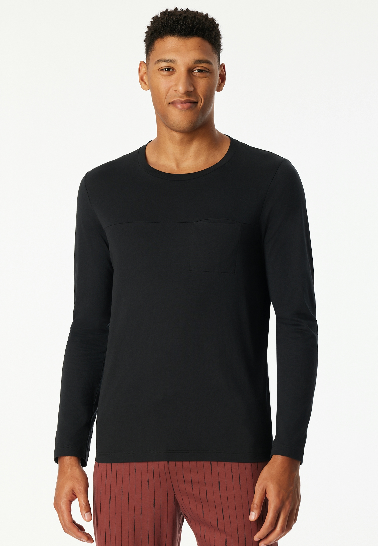 Langarmshirt Rundhals