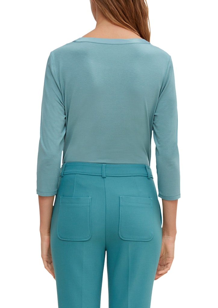 Materialmix-Shirt