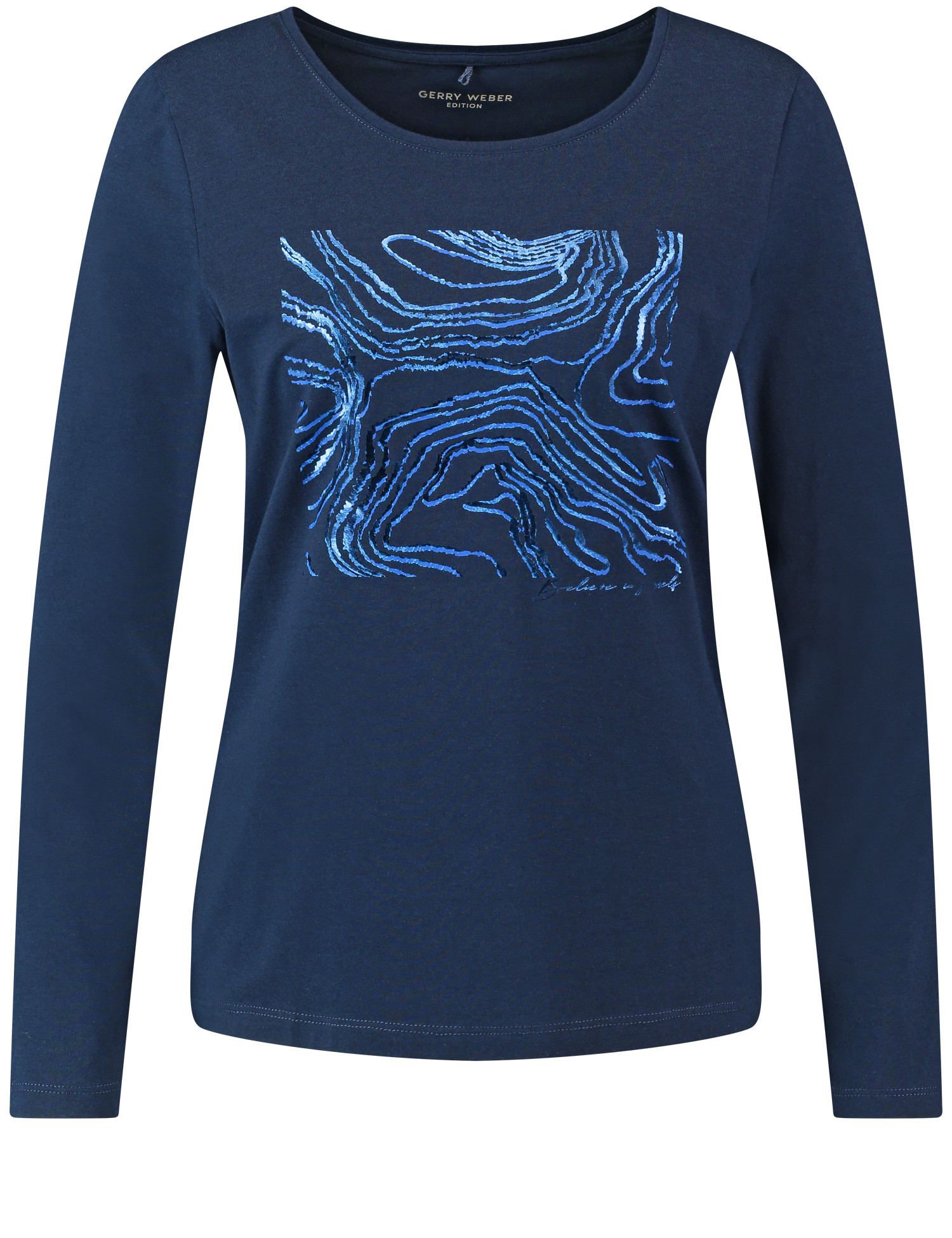 Langarmshirt mit Frontprint