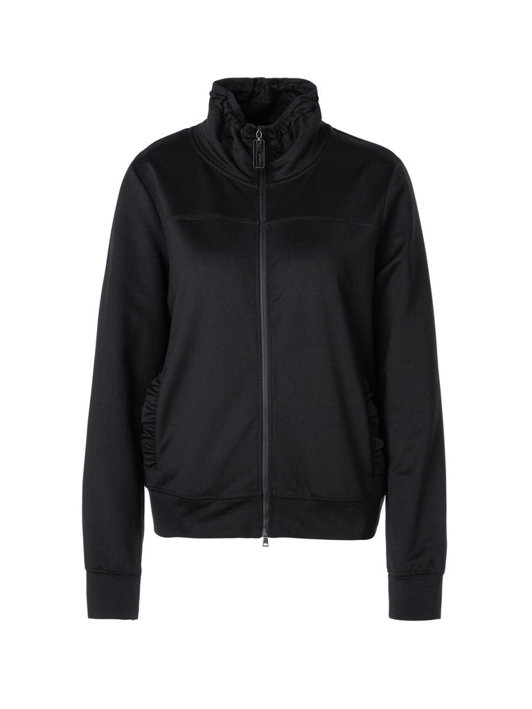 Jacke mit Rüschenverzierung
