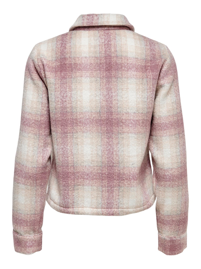 ONLLOU SHORT CHECK JACKET OTW NOOS
