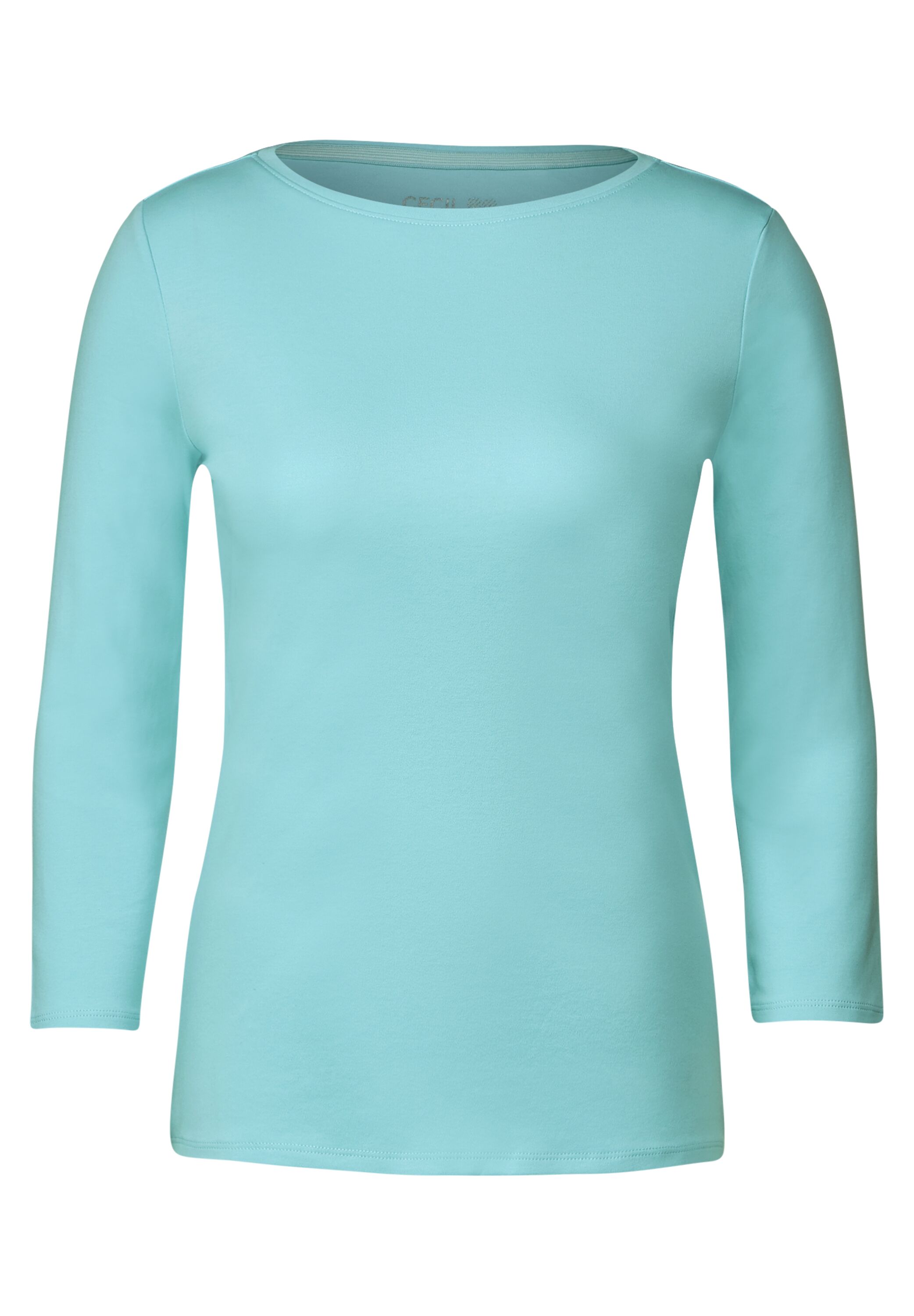 Basic Shirt in Unifarbe