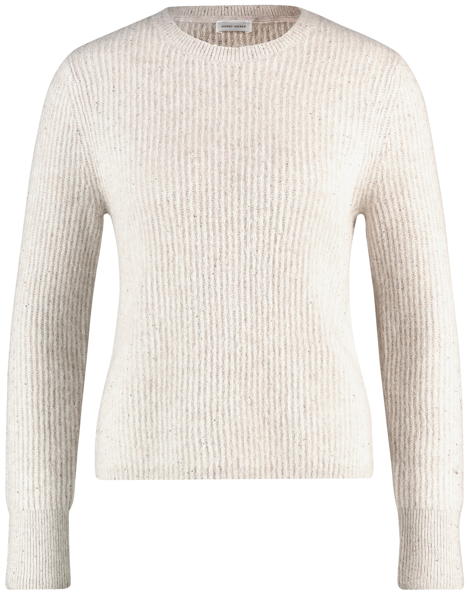 Edel glitzernder Pullover mit Wollanteil