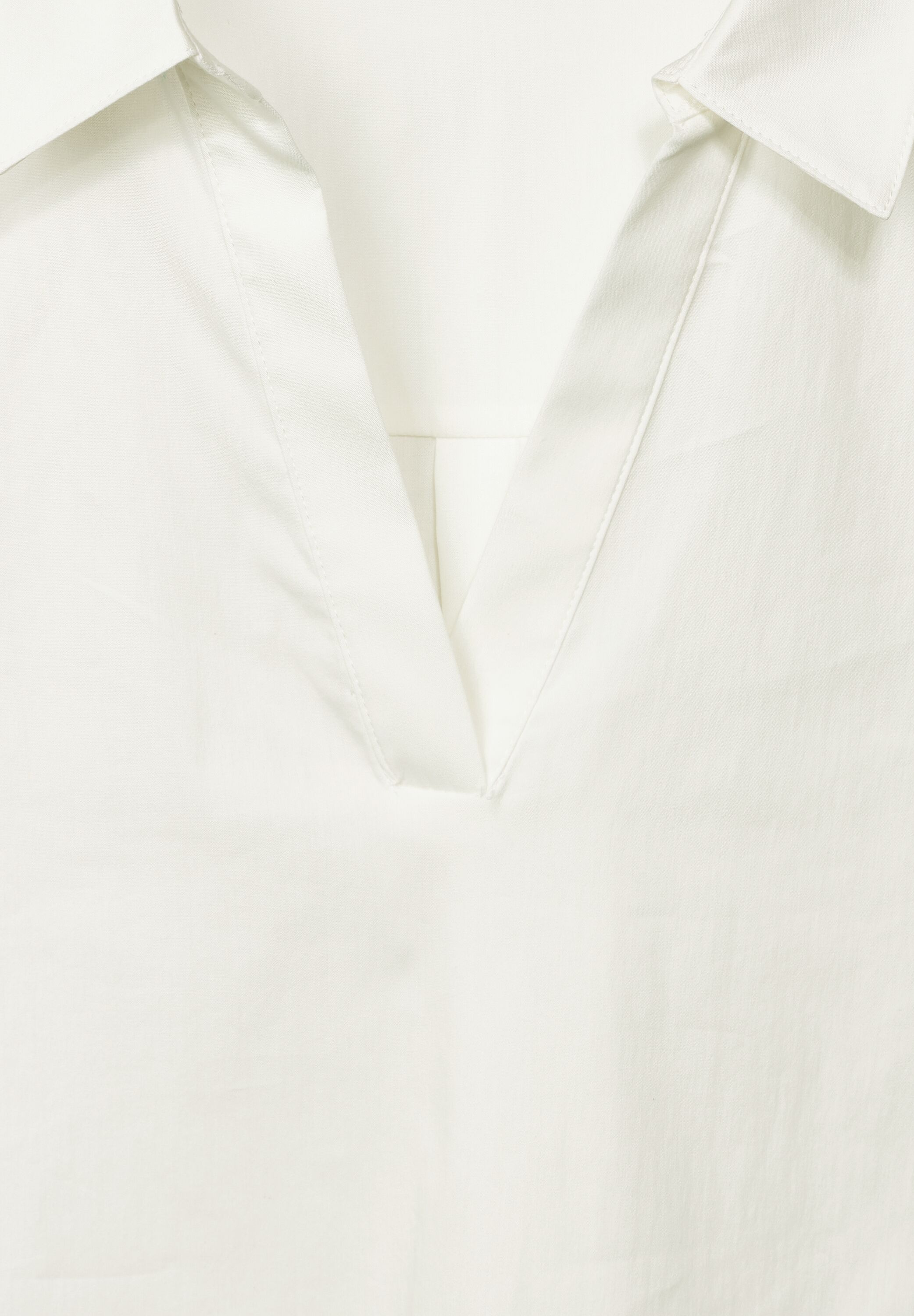 Splitneckbluse mit Kragen