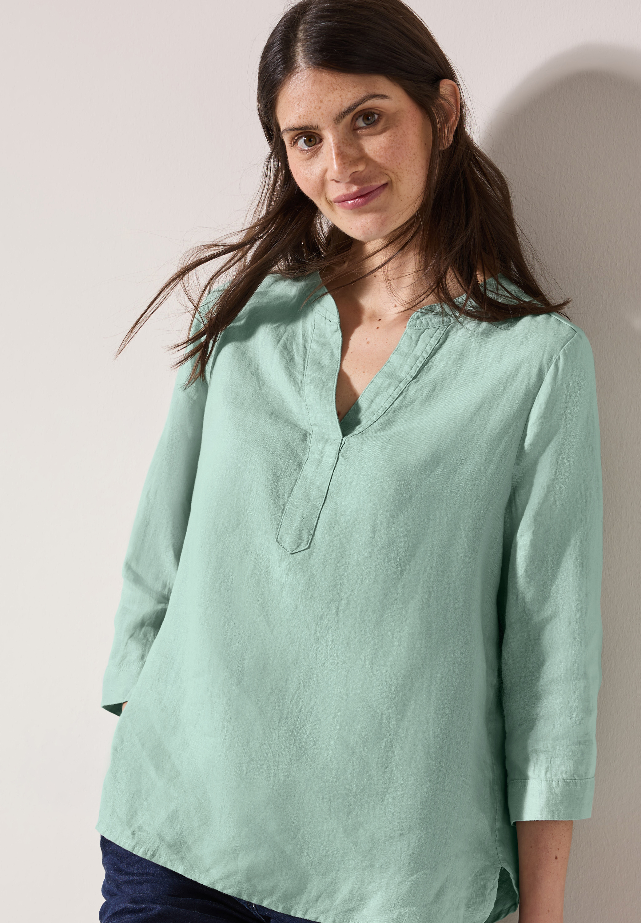Leinenbluse