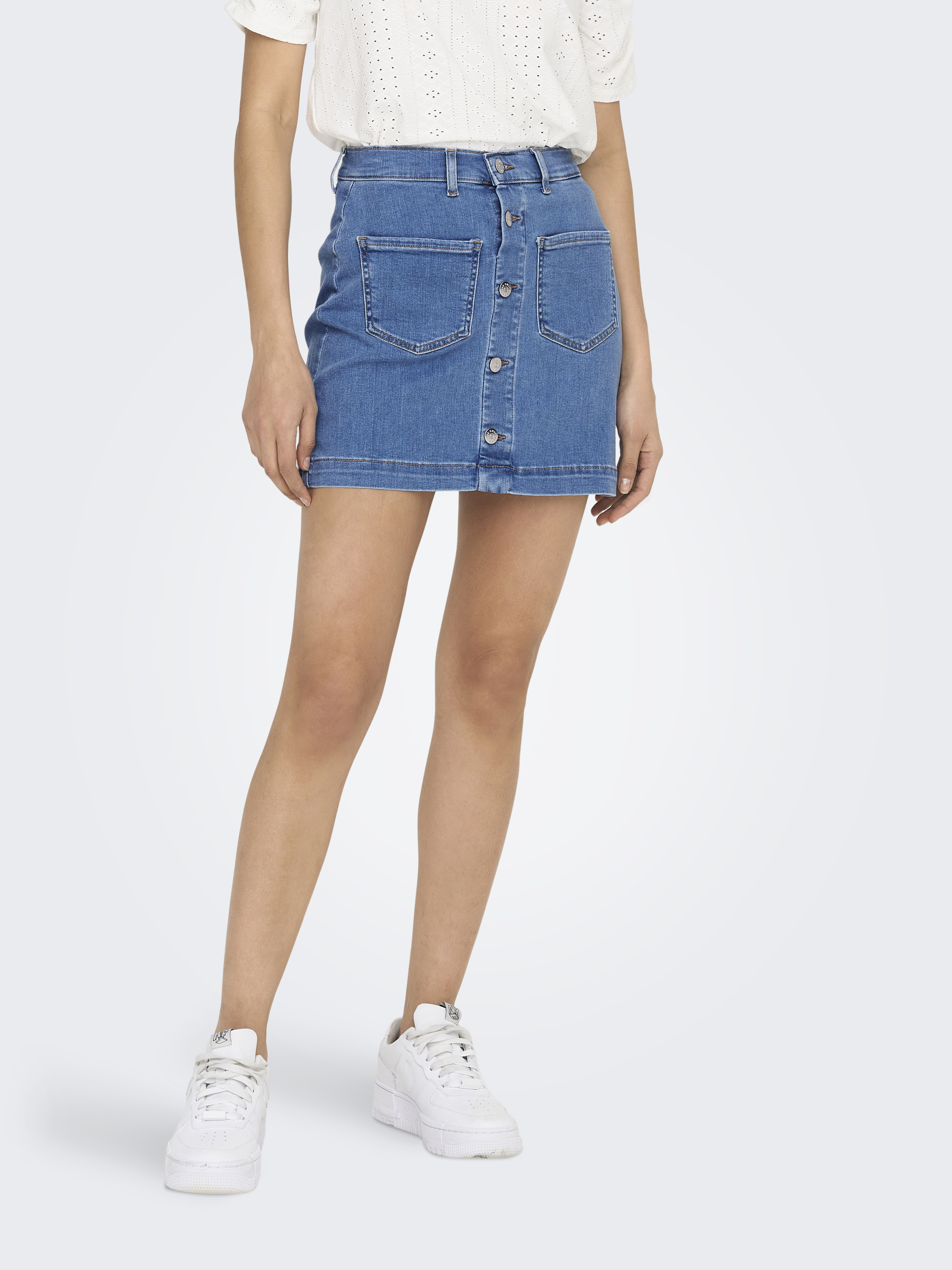 ONLAMAZING LIFE HW SKIRT DNM
