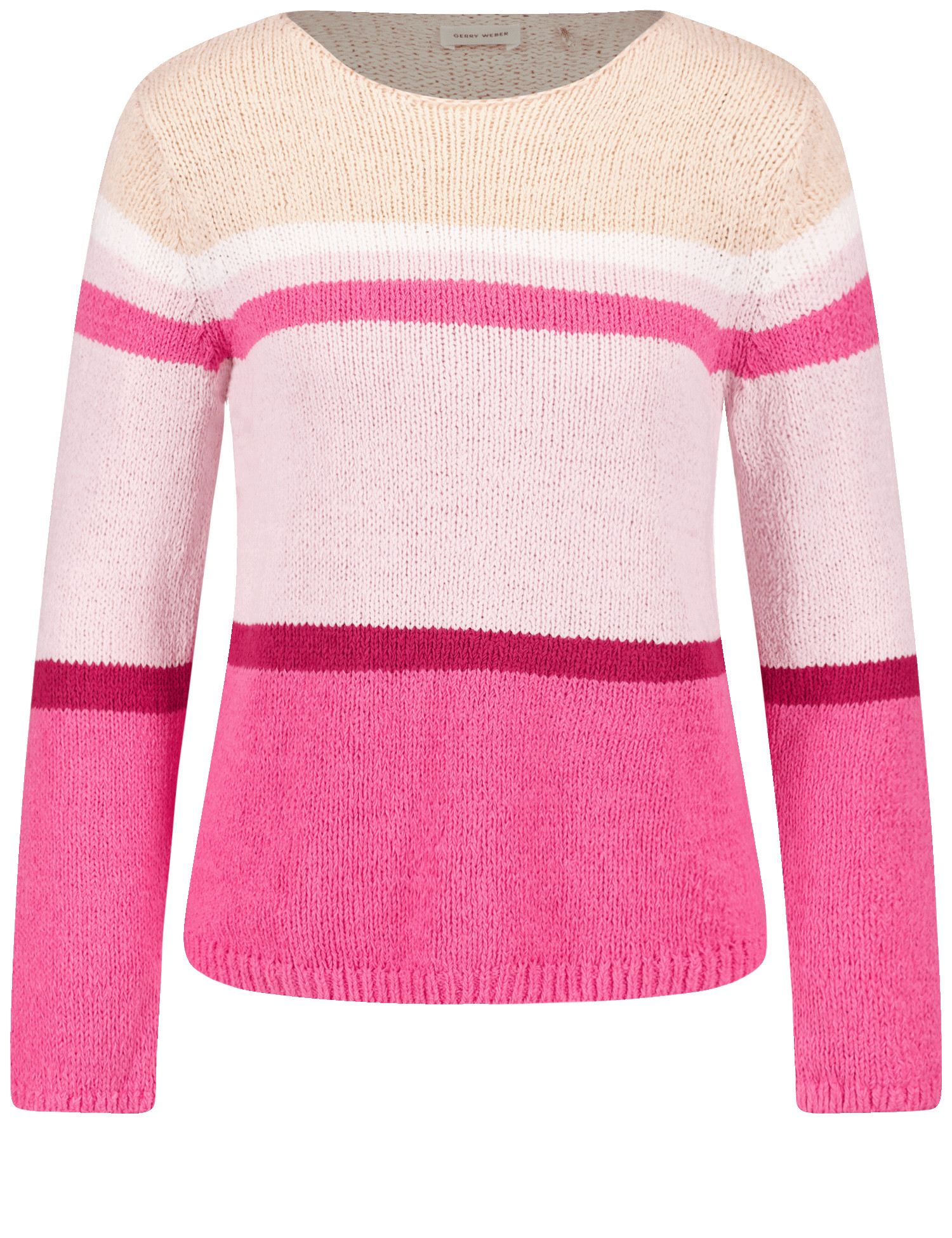 Pullover mit Blockstreifen