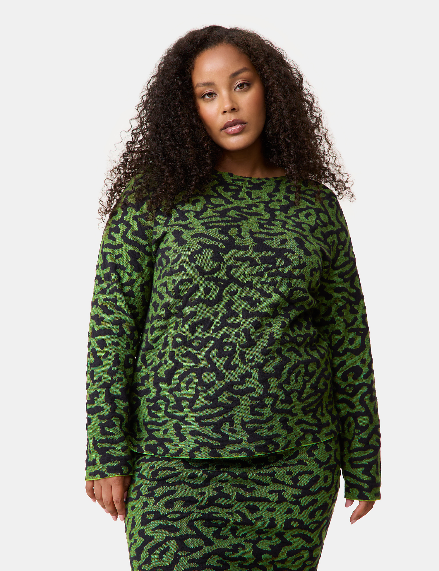 Pullover mit Animal-Jacquard