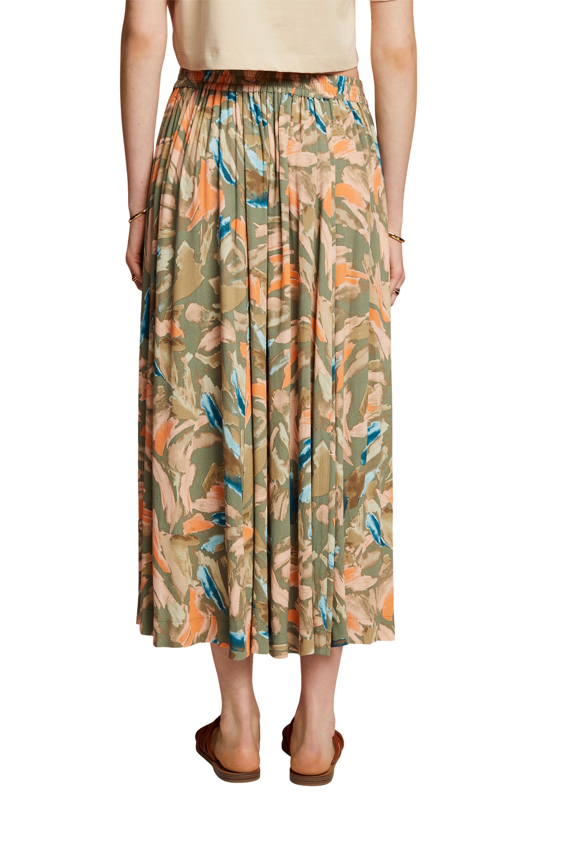 Women Skirts light woven maxi