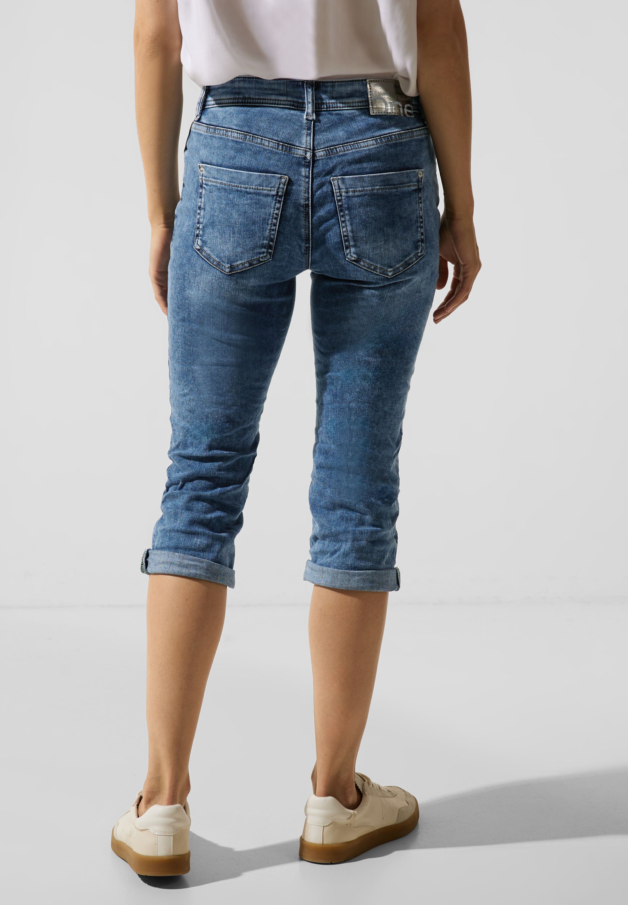 Casual Fit Jeans in 3/4