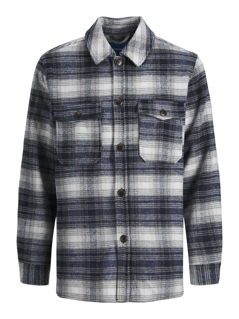JOROLLIE CHECK SHIRT JACKET LS LN