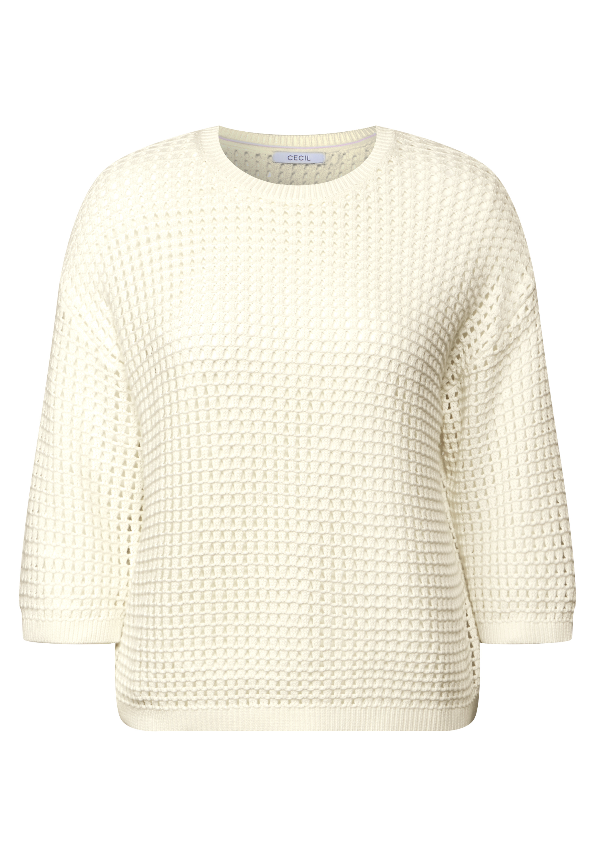 Pullover im Häkel-Optik