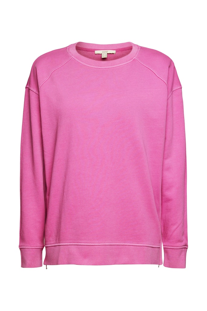 Sweatshirt mit seitlichen Zippern