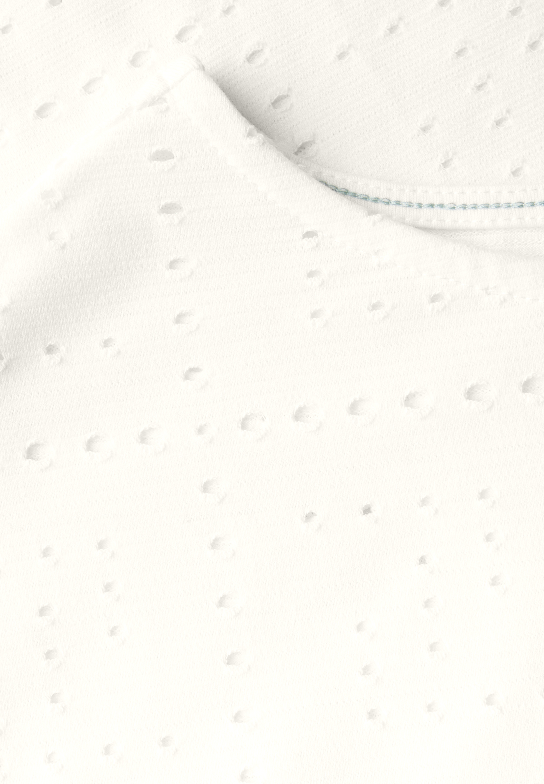 T-Shirt mit Lochmuster