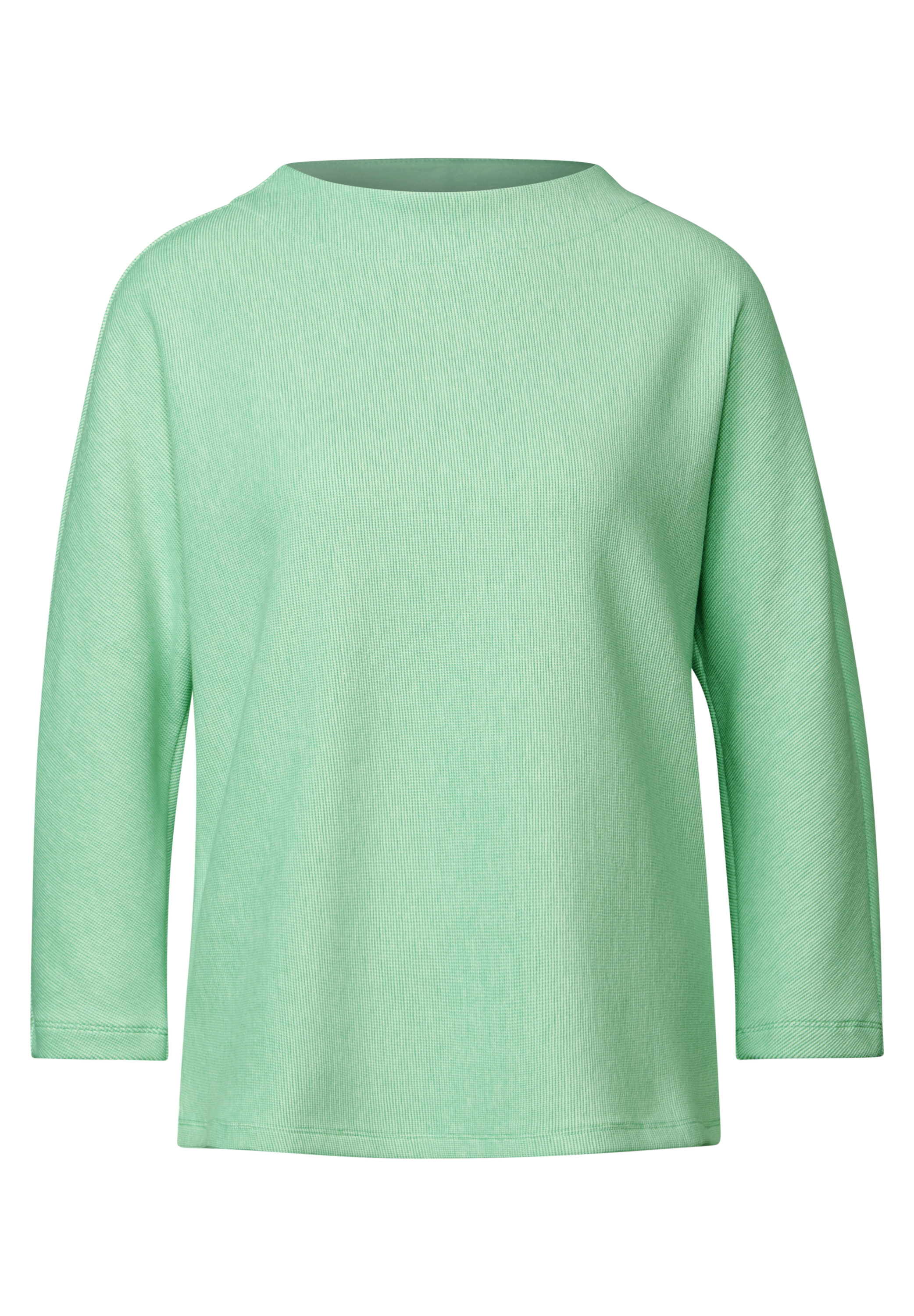 Two-Tone Strukturshirt