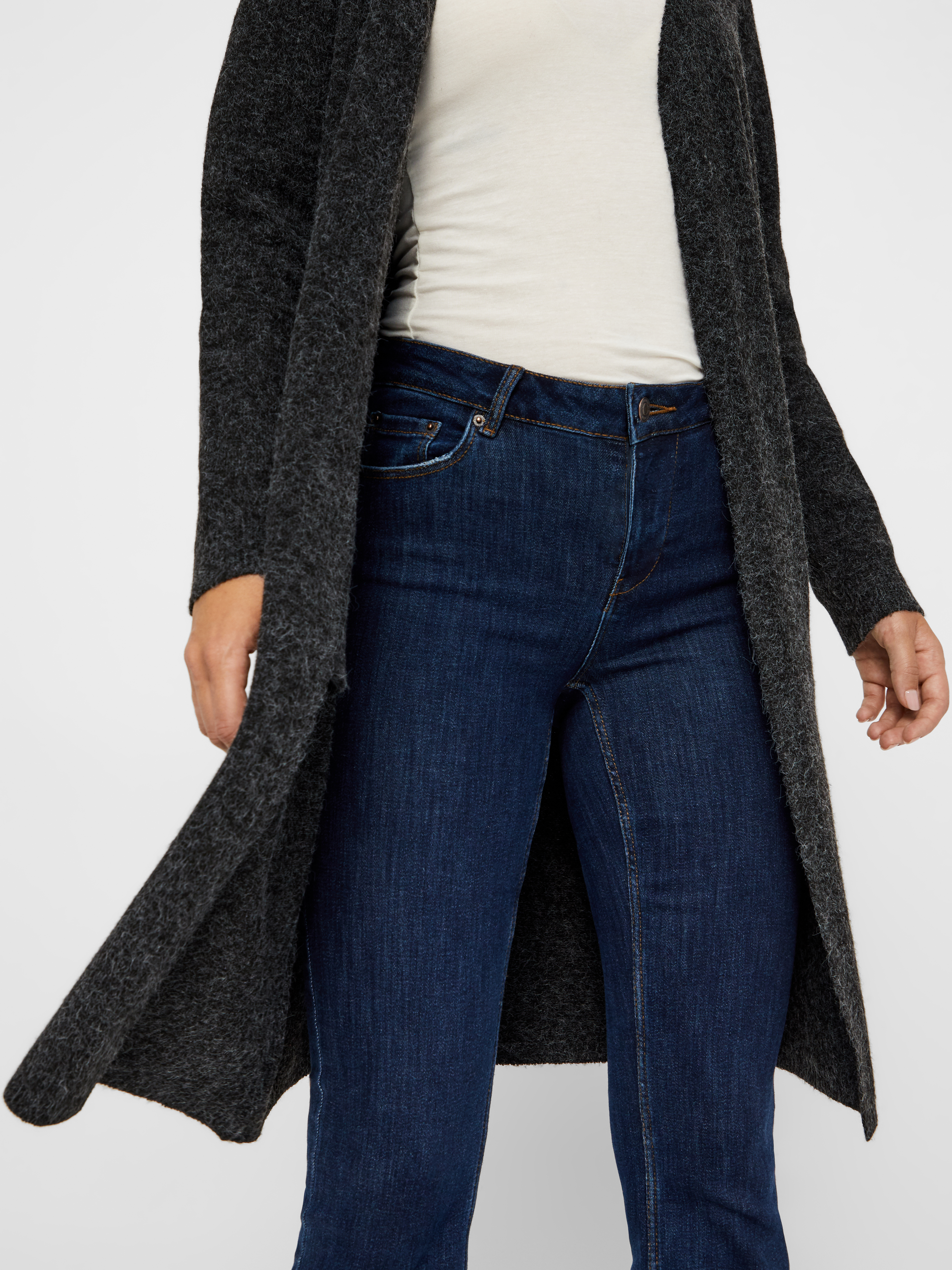 VMDOFFY LS LONG OPEN CARDIGAN GA NOOS