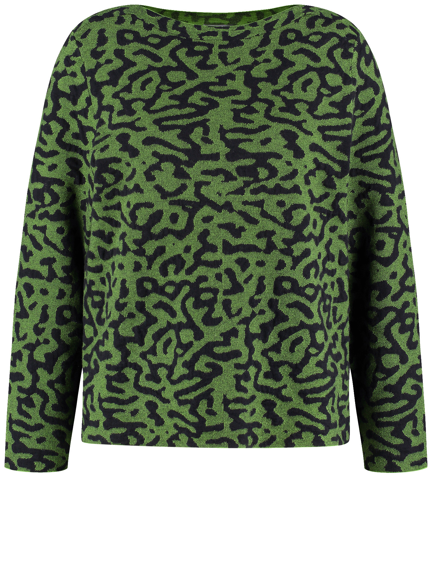 Pullover mit Animal-Jacquard