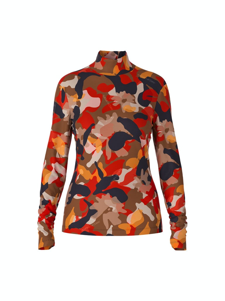 Shirt mit Camouflage-Print