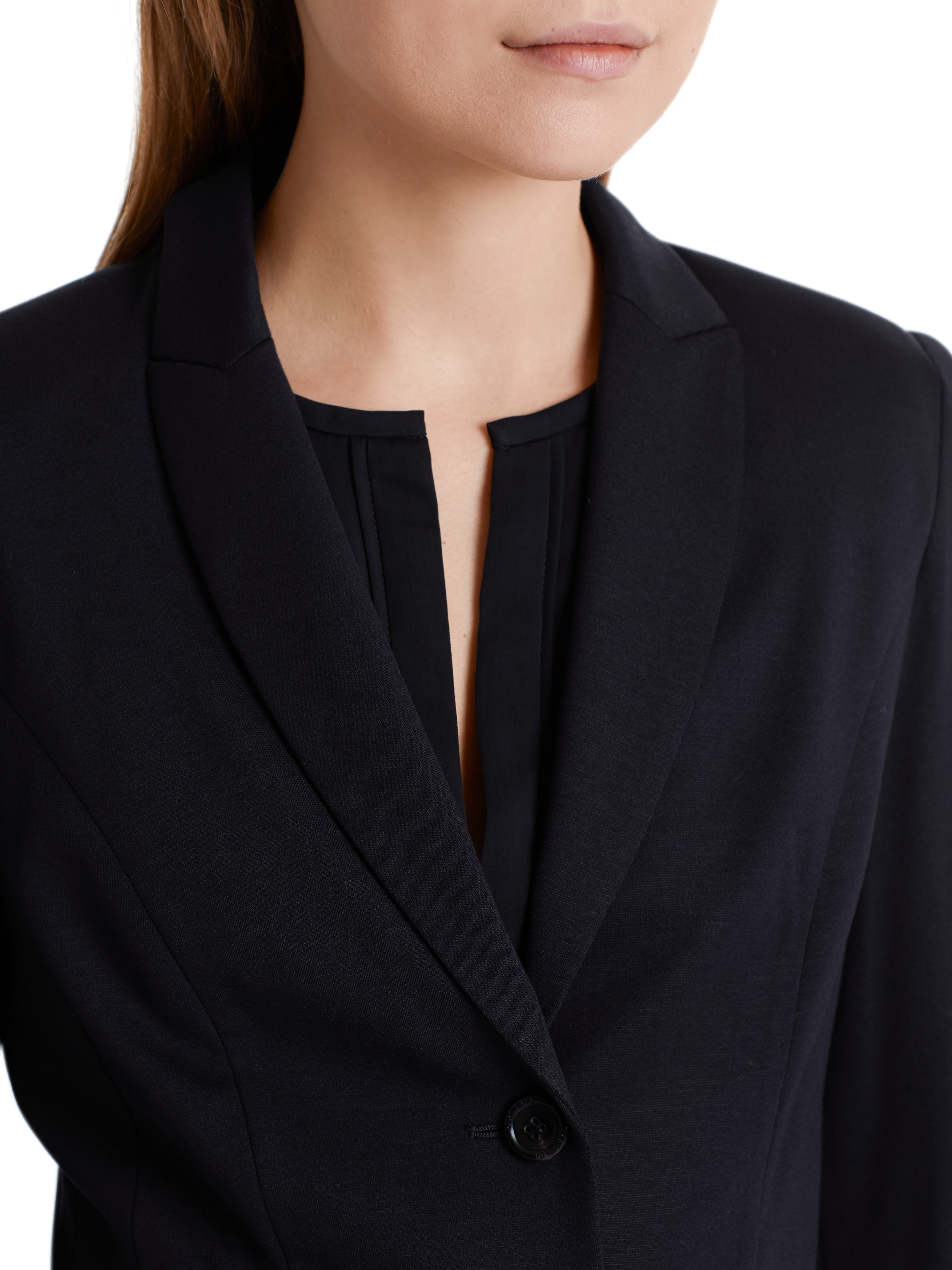 Leichter Blazer aus feinem Jersey