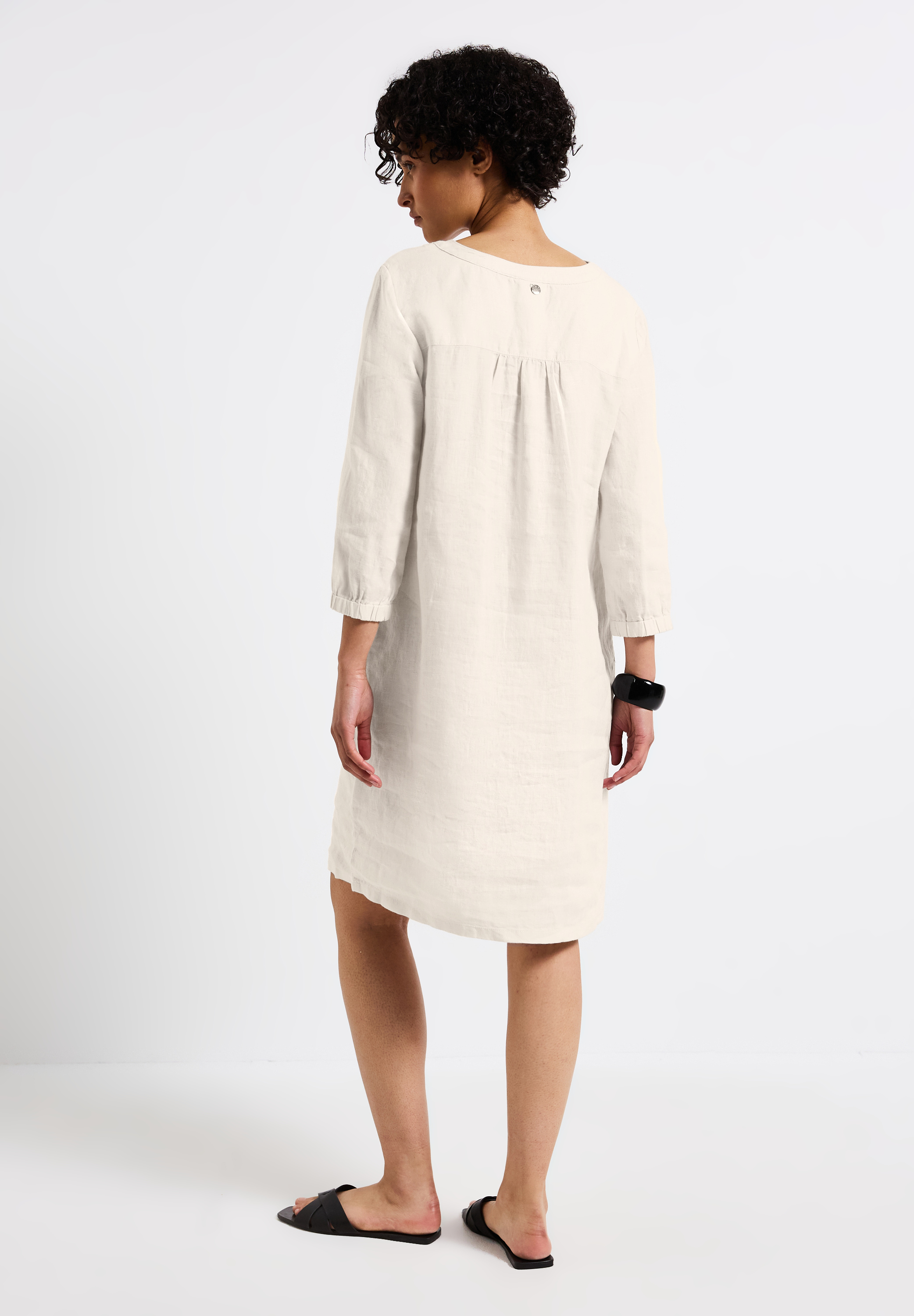 Tunika-Kleid aus Leinen