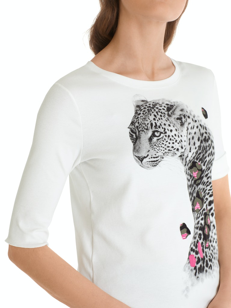 Shirt aus Baumwollstretch