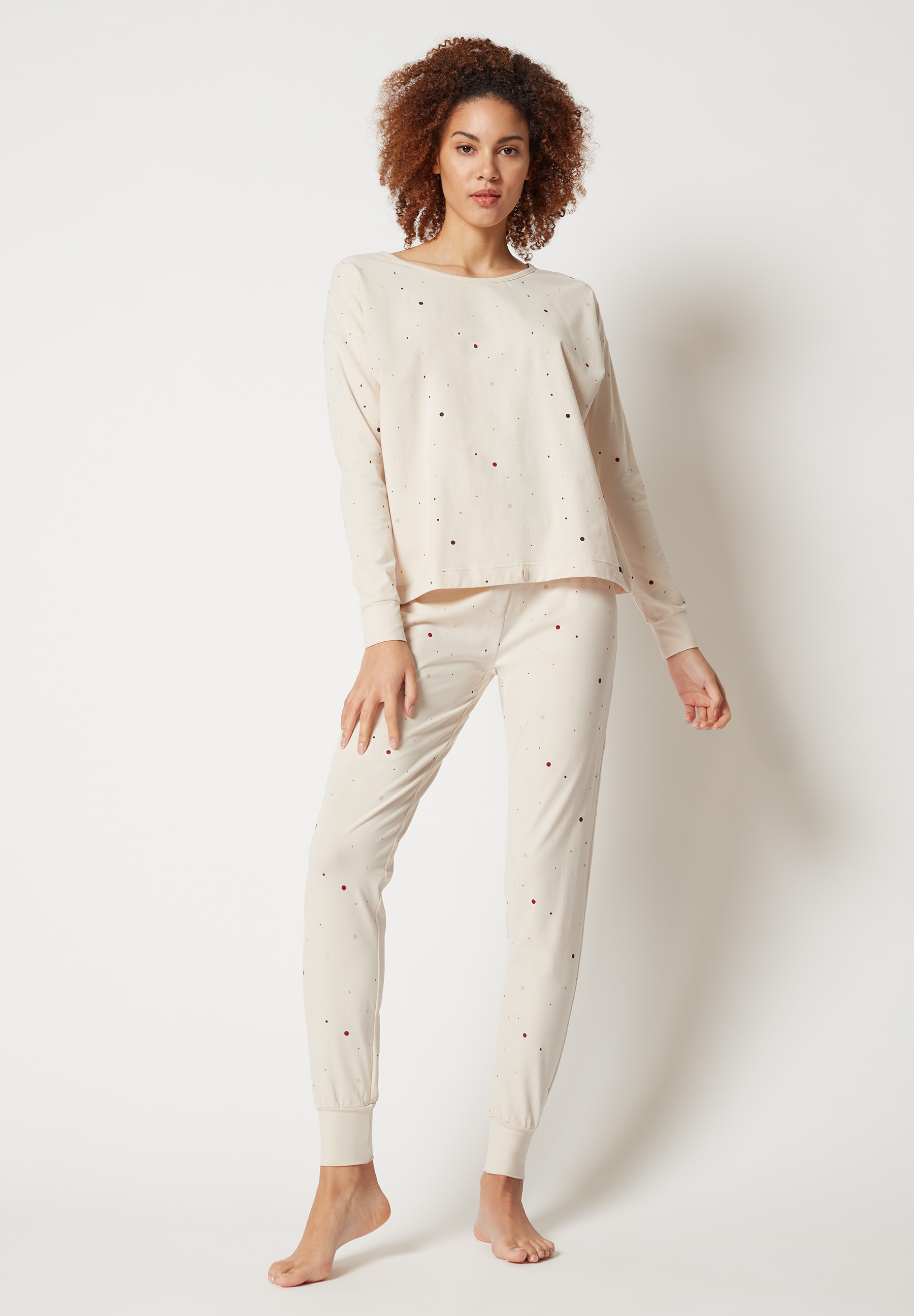 Skiny Damen Pyjama lang Night In Skiny 03