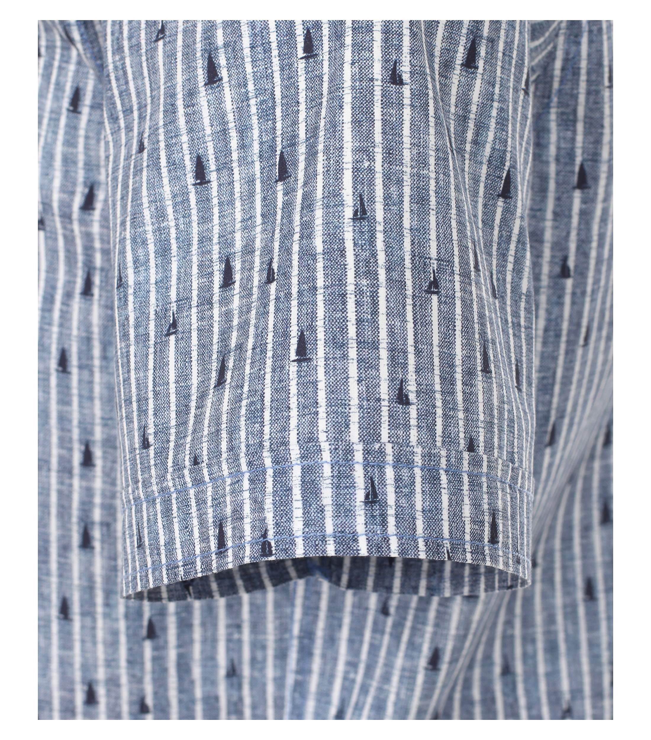 Druck Hemd Halbarm Print
