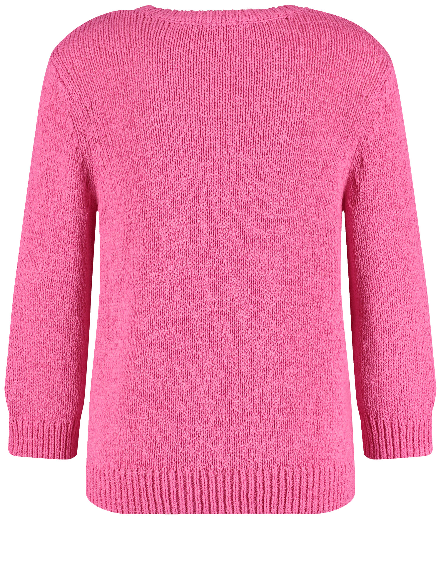 3/4 Arm Pullover aus Baumwoll-Mix