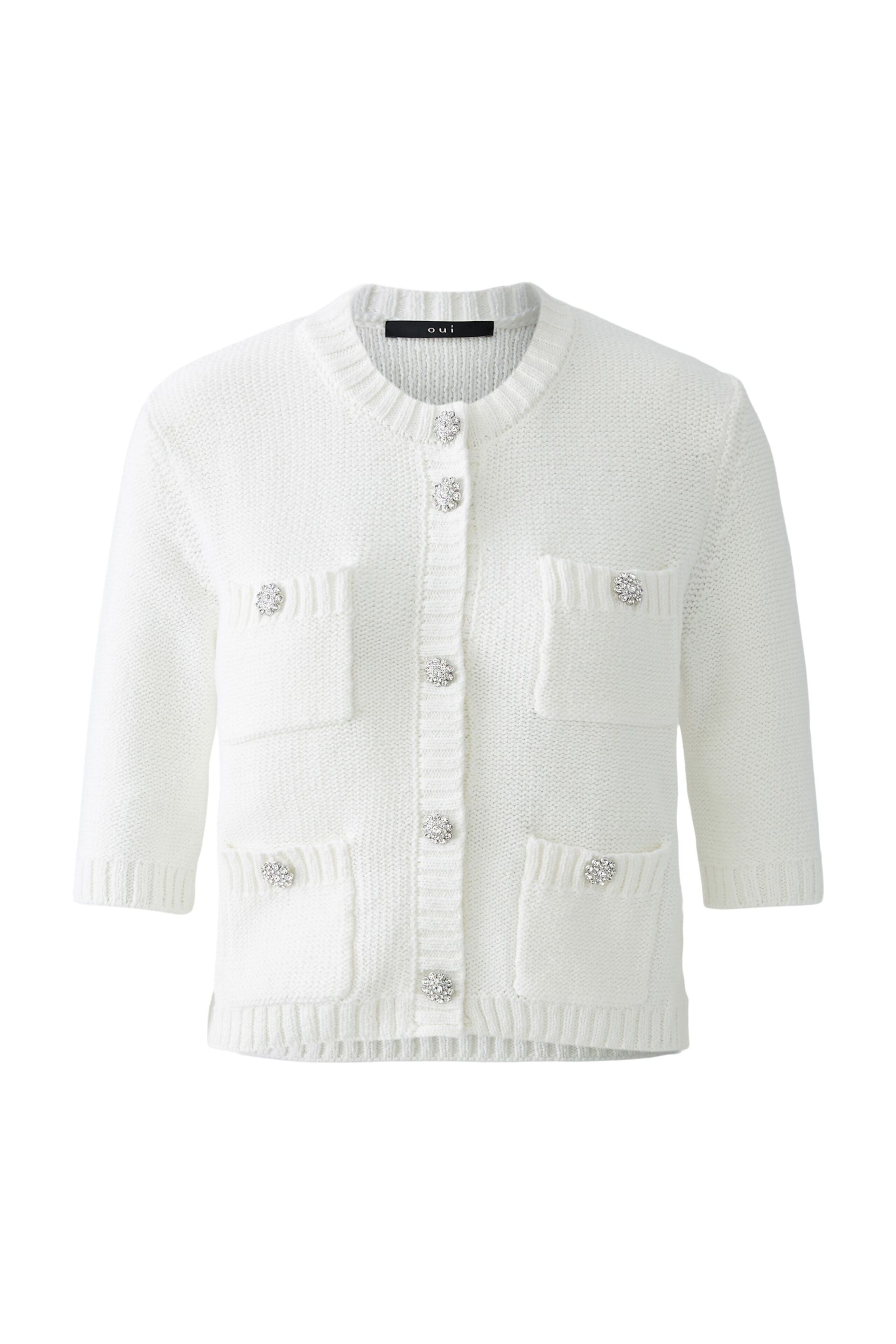 Strickjacke Baumwollmischung