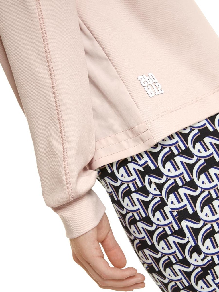 Blusenshirt aus Materialmix