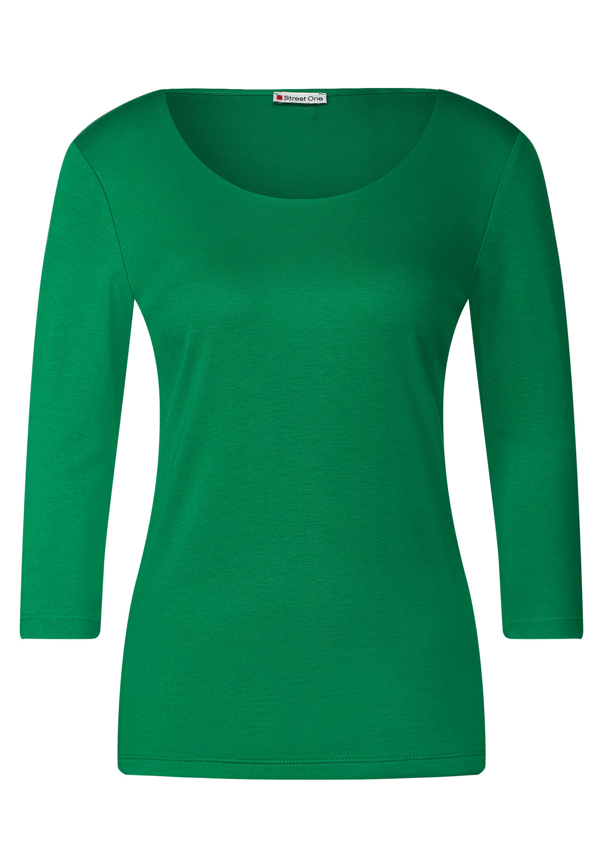 Shirt in Unifarbe