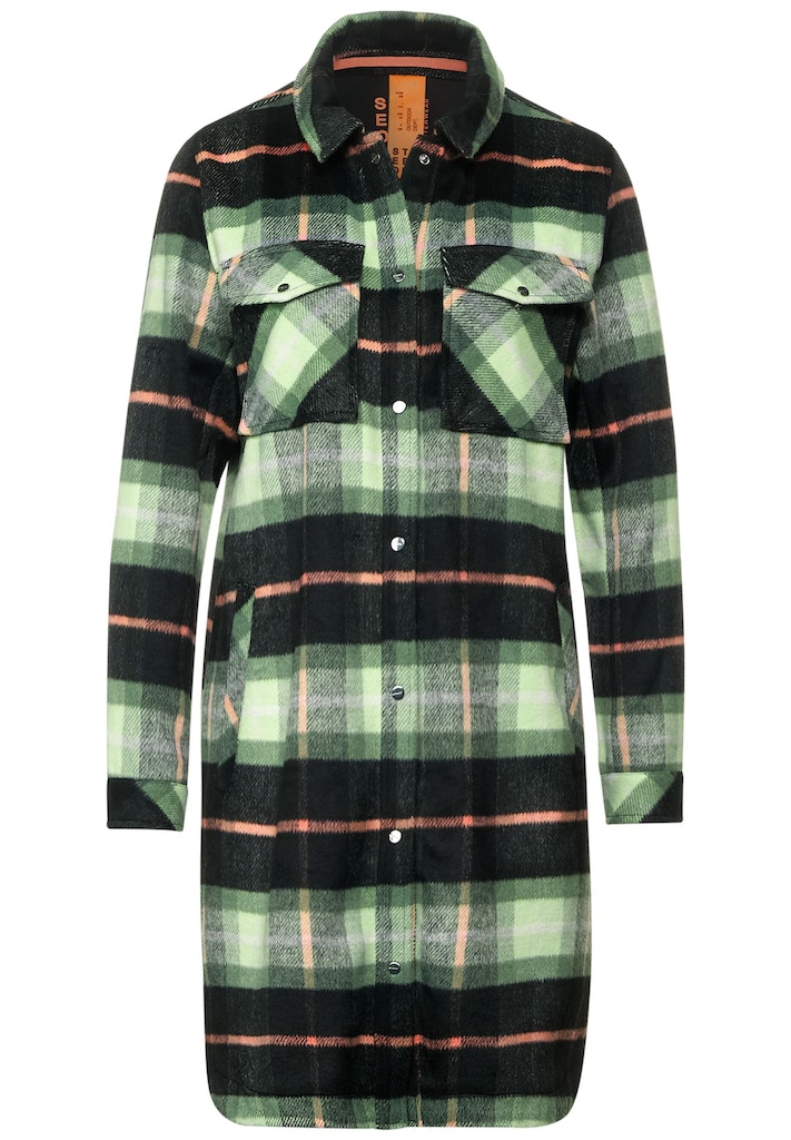 Overshirt mit Karomuster