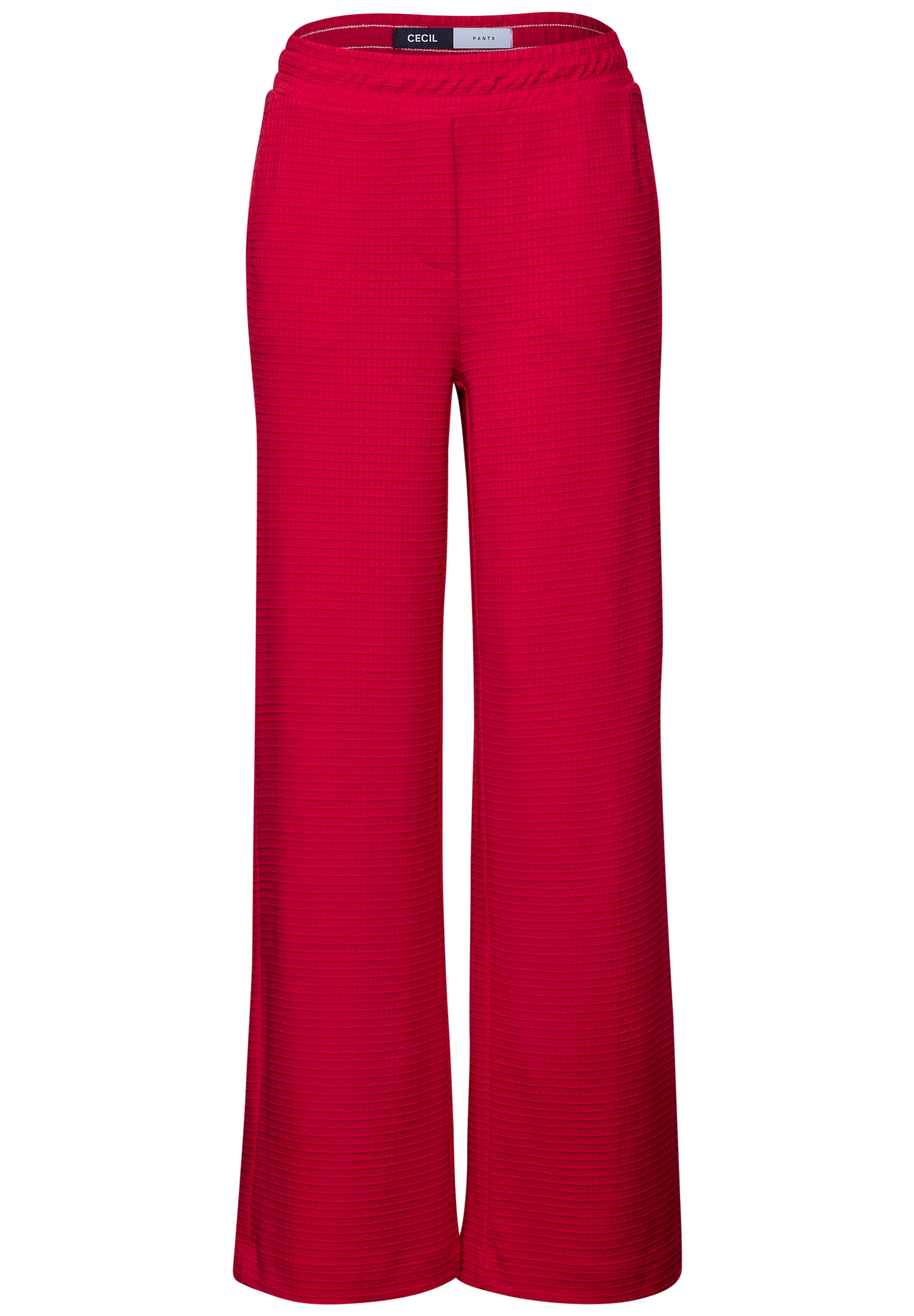 Wide Leg Strukturhose