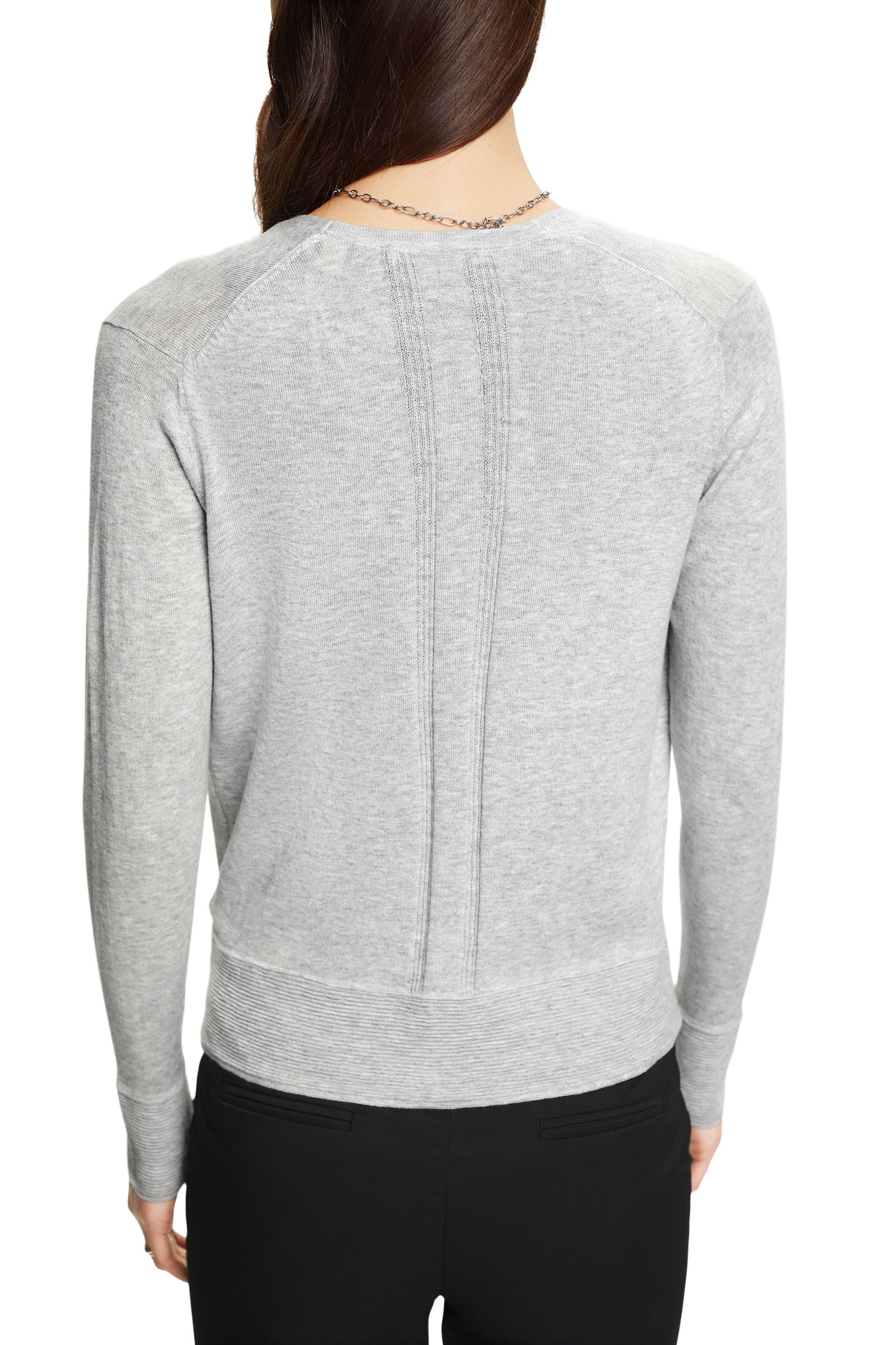 Offene Strick-Jacke