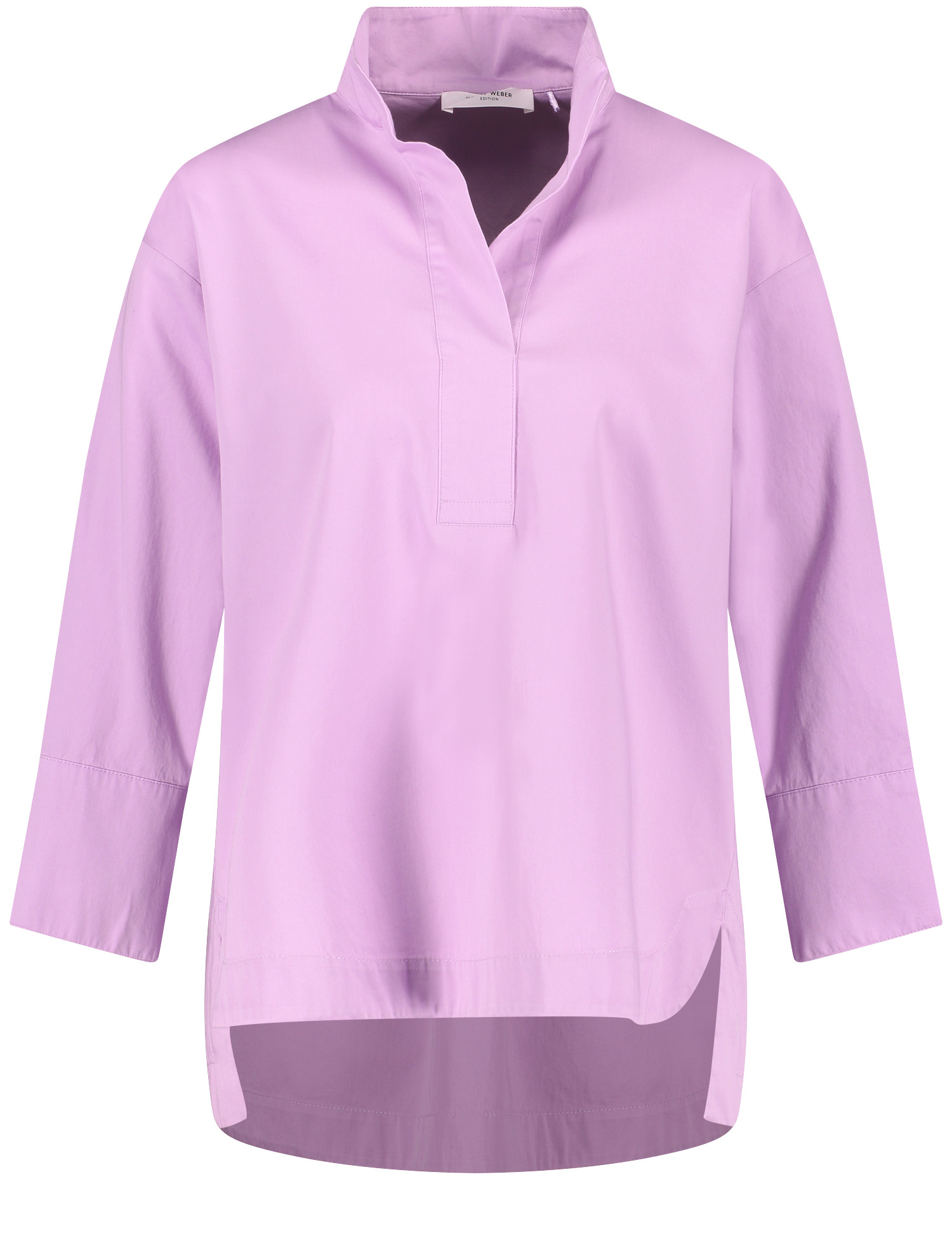 3/4 Arm Bluse mit Seitenschlitzen