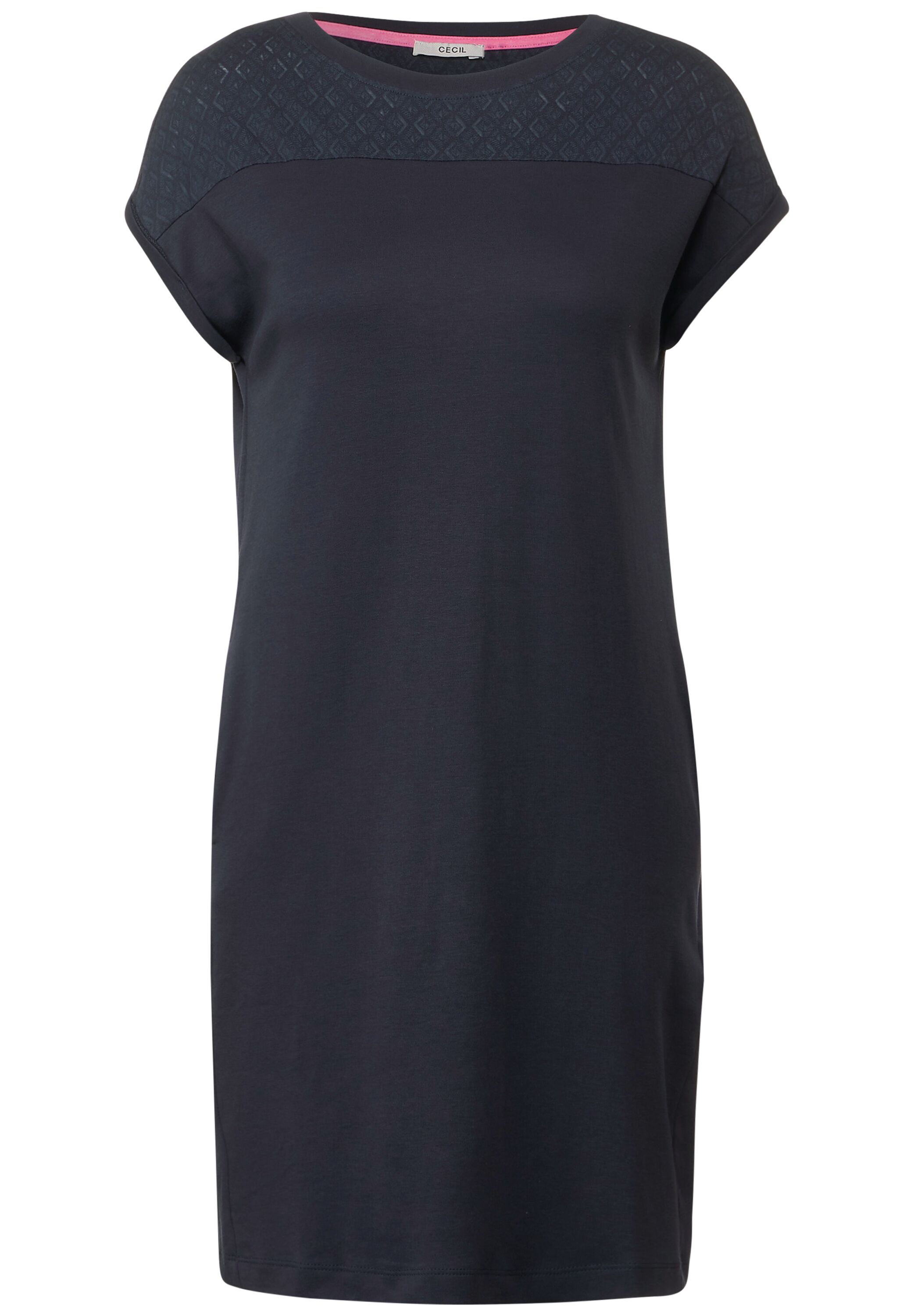 Materialmix Kleid