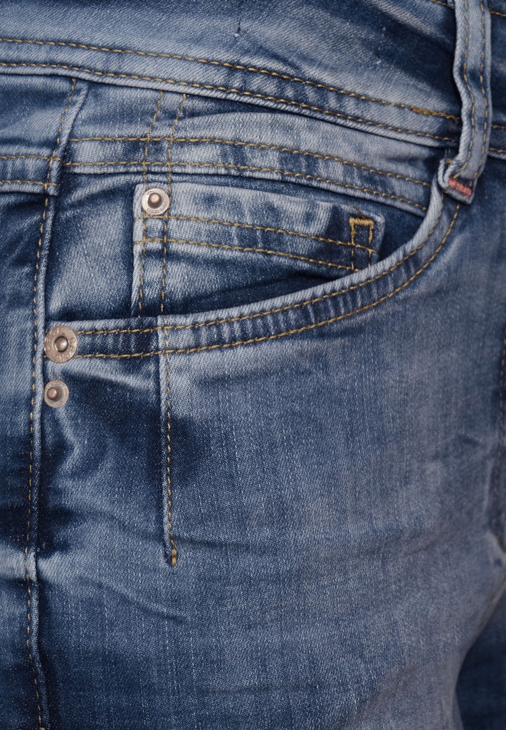 Slim Fit Jeansshorts