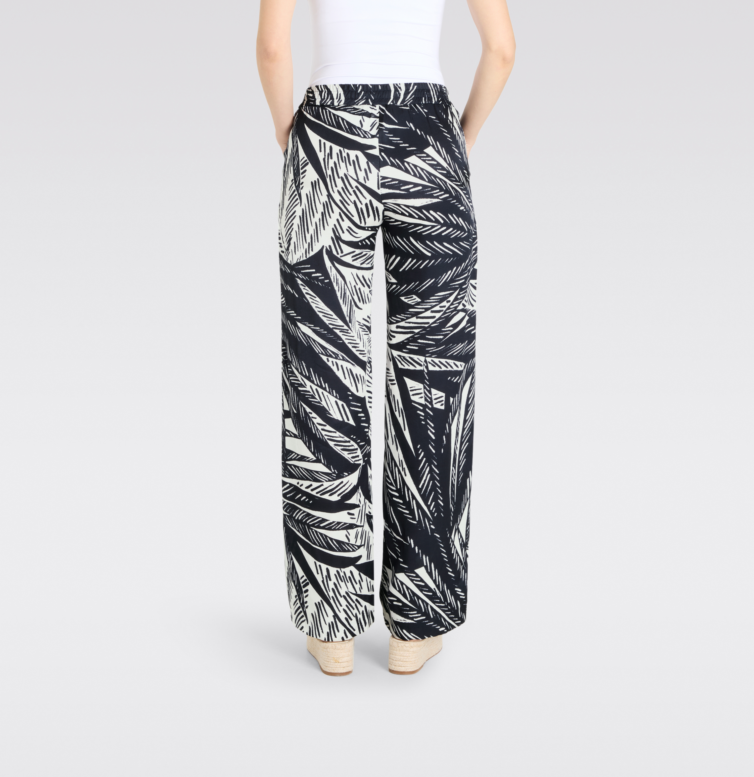 MAC JEANS - CHIARA, Viscose summer print