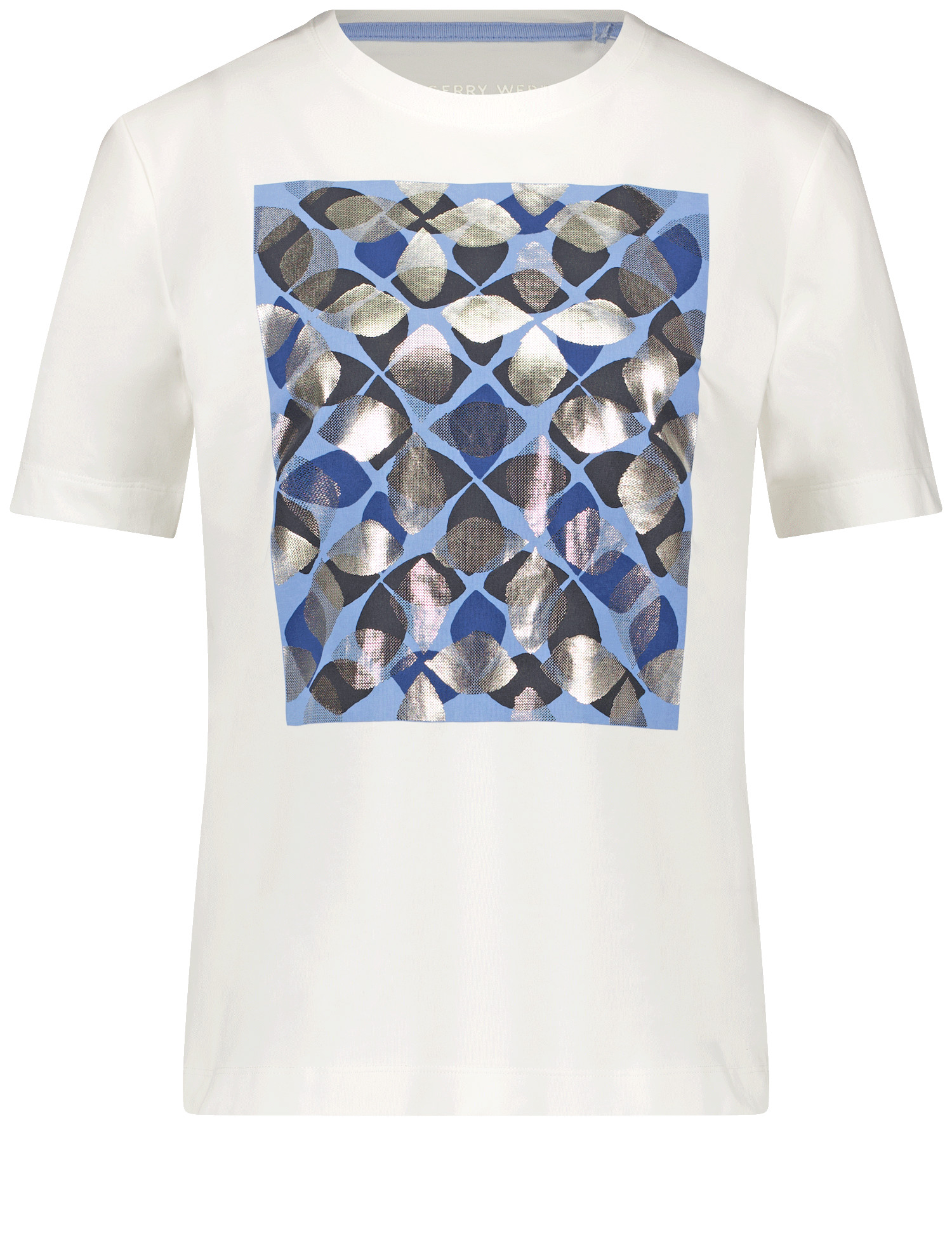 T-Shirt mit platziertem Frontprint
