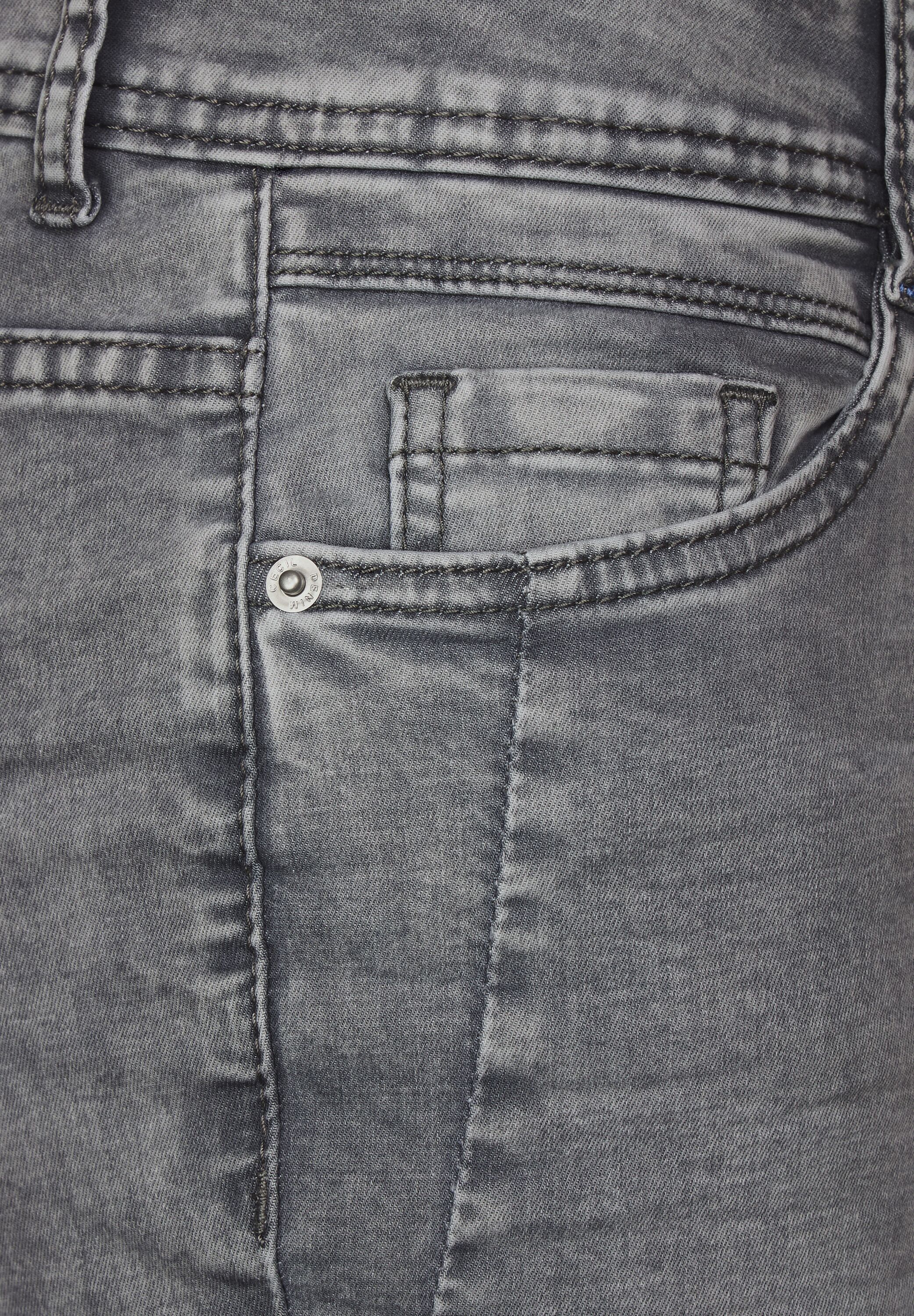 Graue Loose Fit Jeans