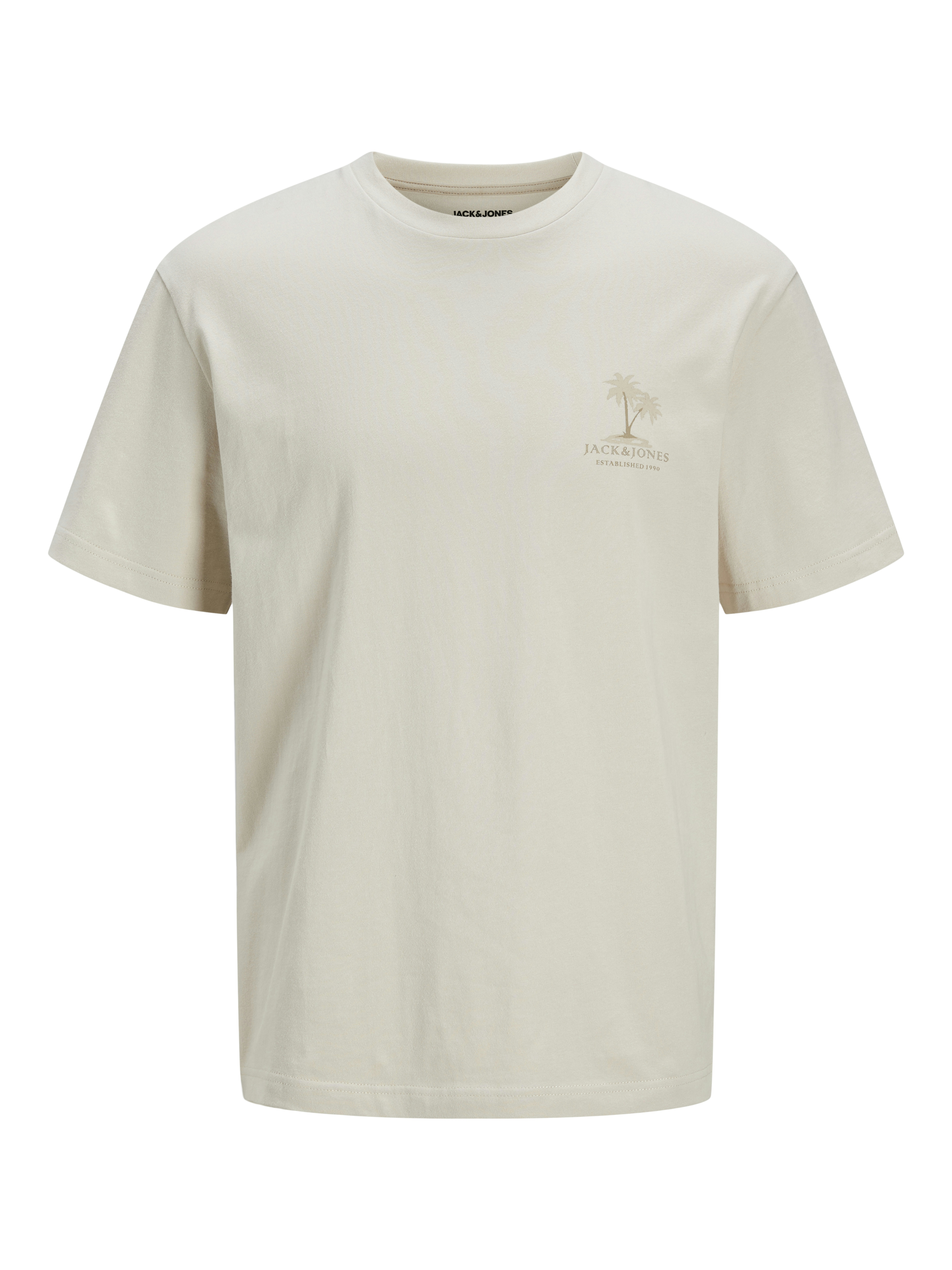 JJSUMMER VIBES TEE SS CREW NECK LN