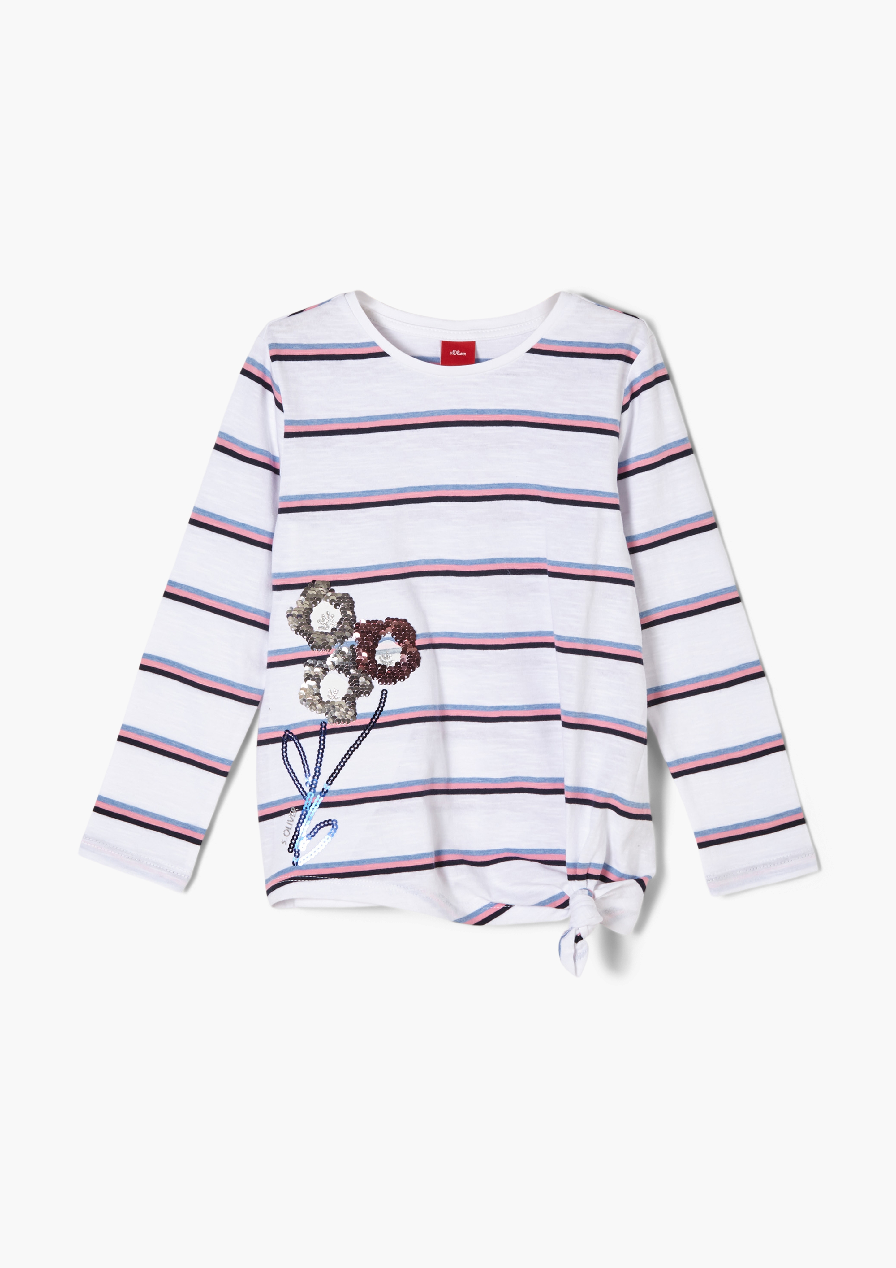 Jersey-Langarmshirt