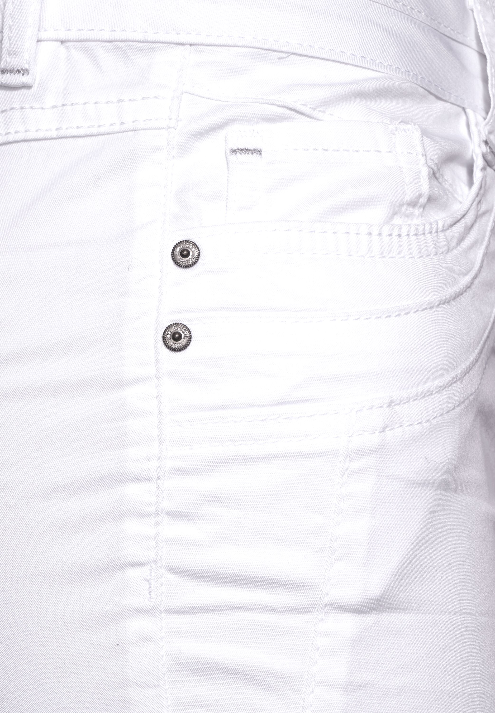 Slim Fit Hose in High Waist