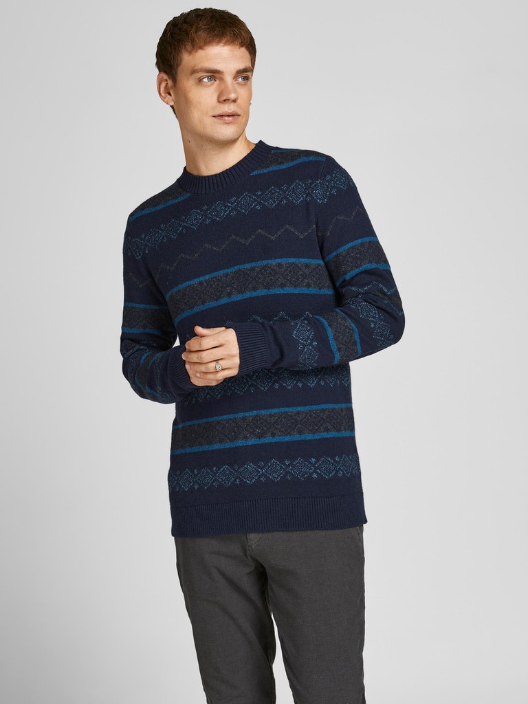 JPRBLUABEL KNIT CREW NECK