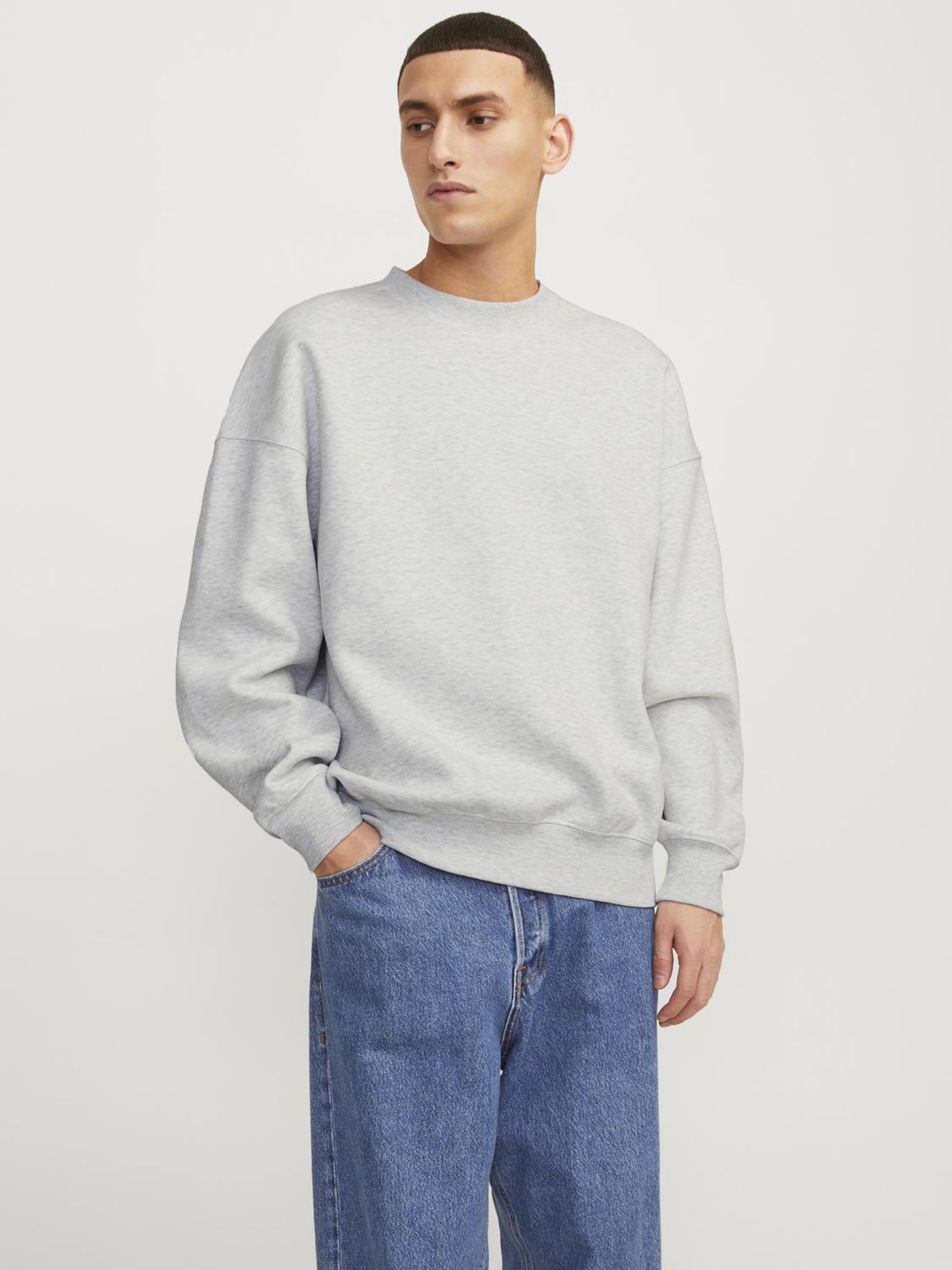 JORVIBE SPONGY SWEAT CREW NECK