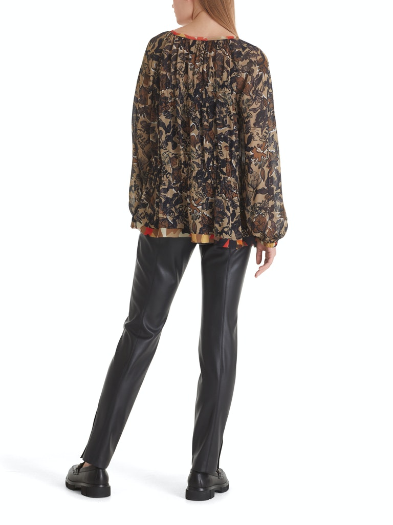 Blusenshirt mit Print-Mix