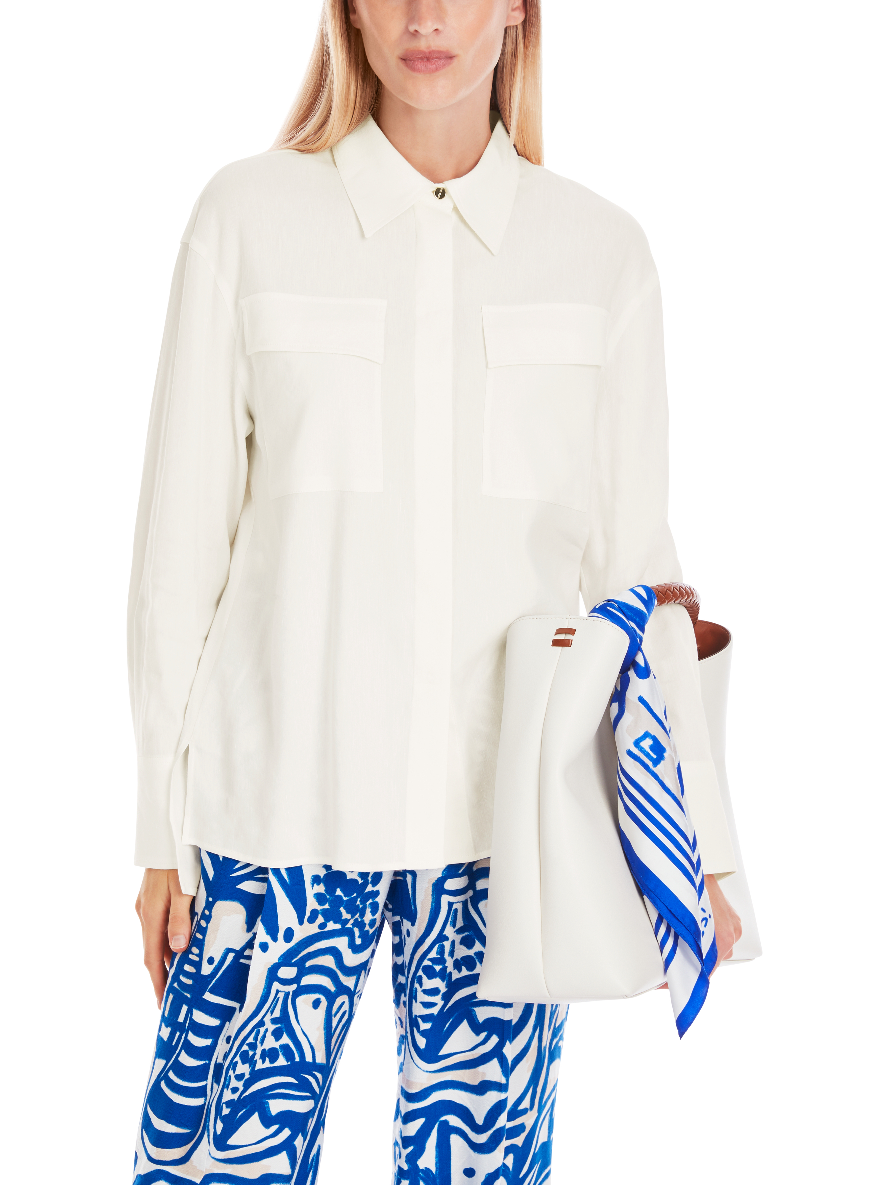 Oversized Hemdbluse im Utility Style