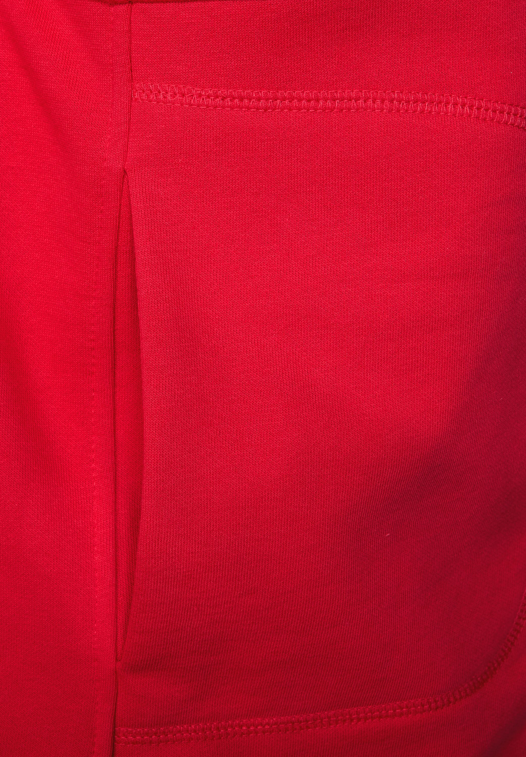 Lange Sweatjacke