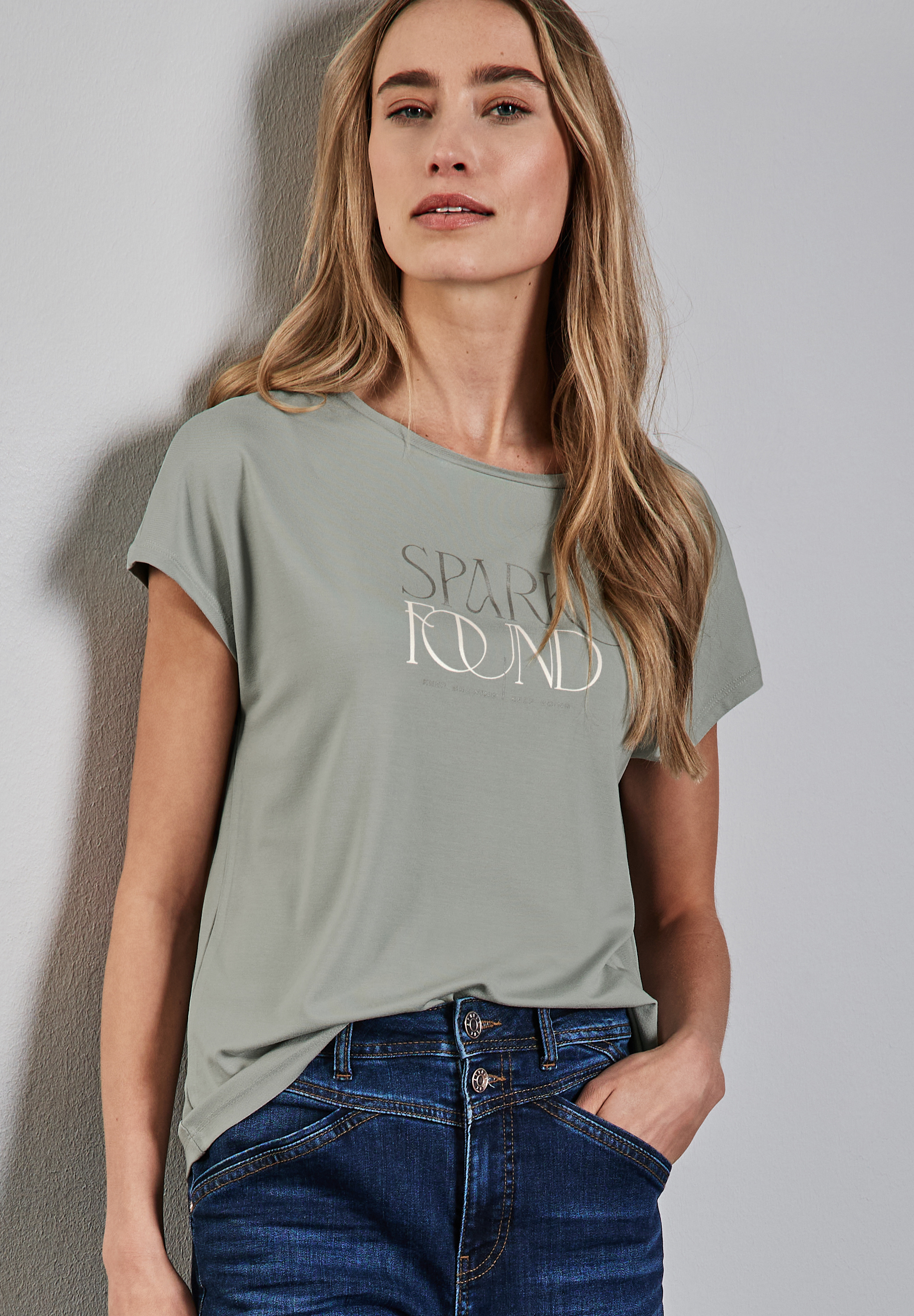 T-Shirt mit Wording