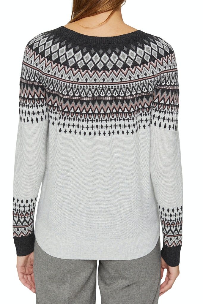 Norweger-Pullover aus Bio-Baumwoll-Mix